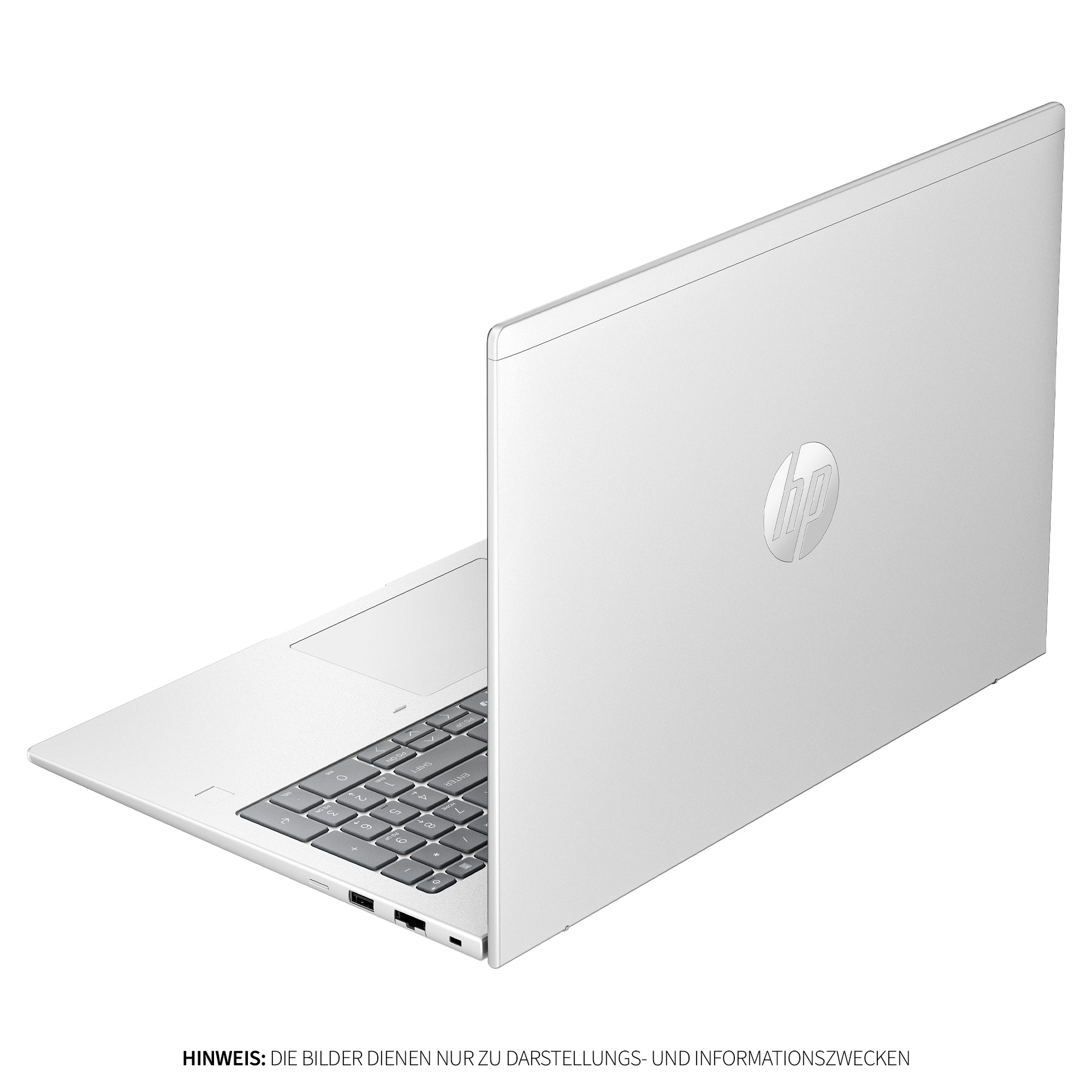 HP ProBook 4 G1i AI Business Laptop, Intel Core Ultra 5 225U, 16" WUXGA IPS (1920x1200), Fingerprint, Deutsches Tastatur Layout, Windows 11 Pro, Silber