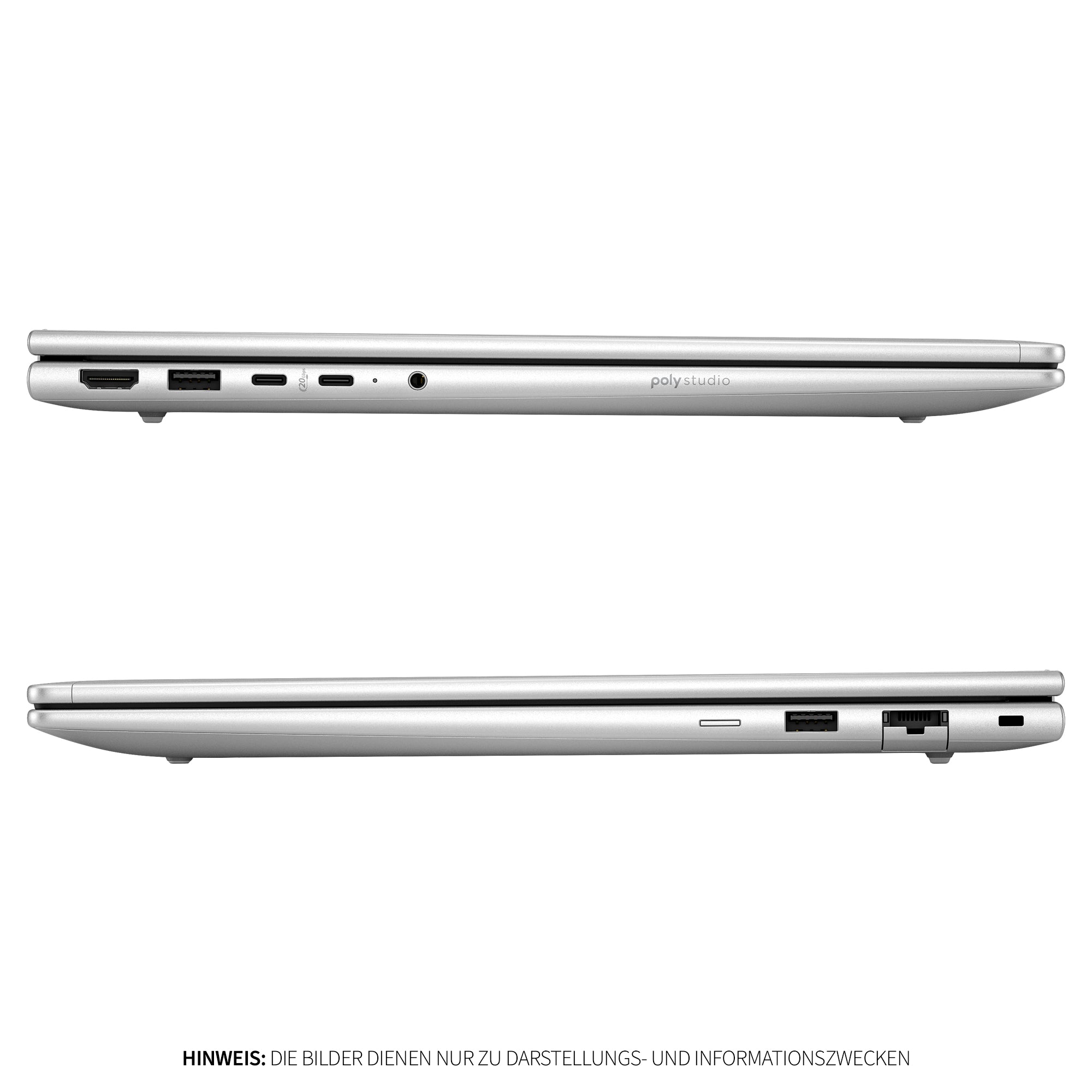 HP ProBook 4 G1i AI Business Laptop, Intel Core Ultra 5 225U, 16" WUXGA IPS (1920x1200), Fingerprint, Deutsches Tastatur Layout, Windows 11 Pro, Silber