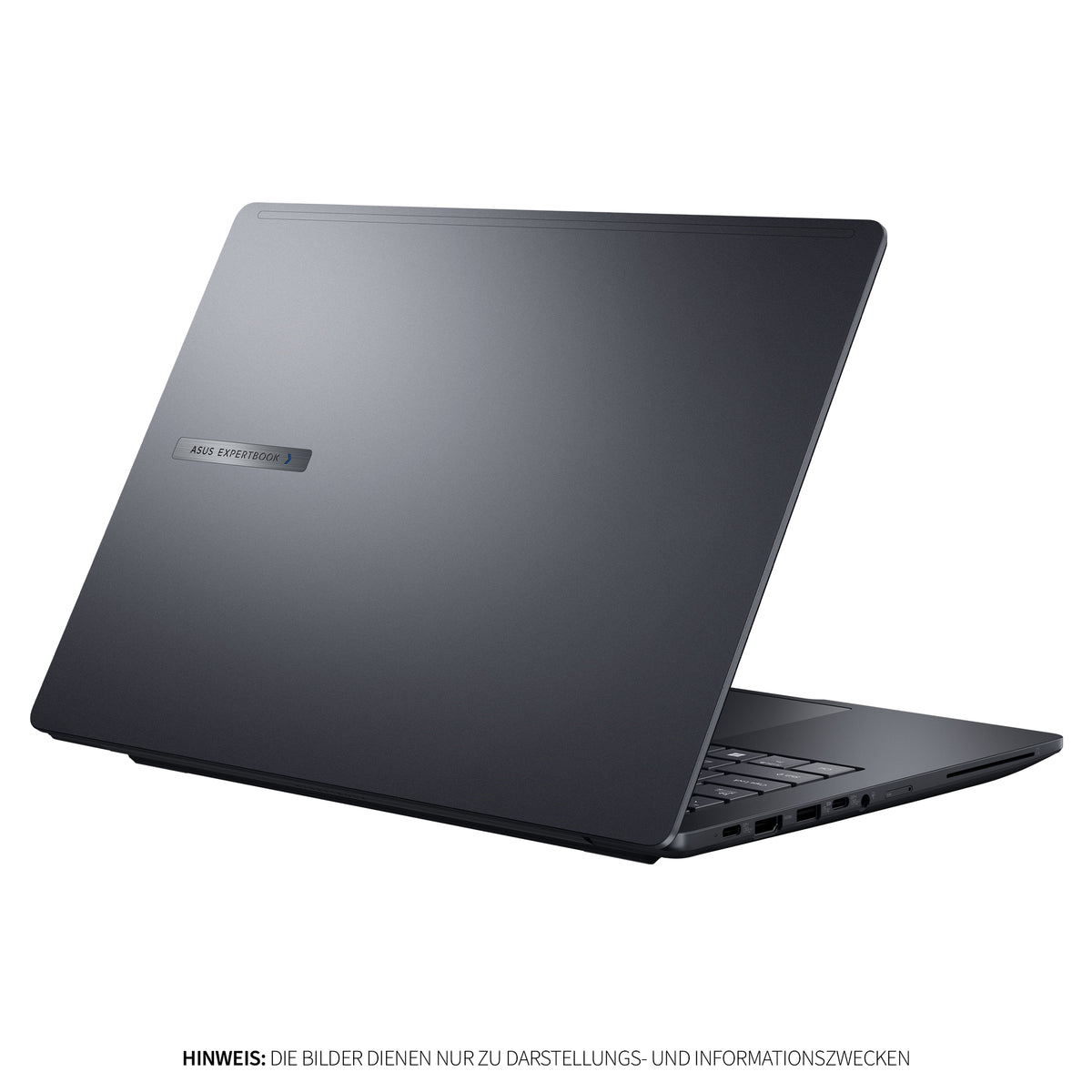 ASUS ExpertBook B3 Business Laptop, Intel Core Ultra 7 155H, Intel Arc Grafik, 14" WUXGA IPS (1920x1200), Fingerprint, QWERTZ, Windows 11 Pro, Grau