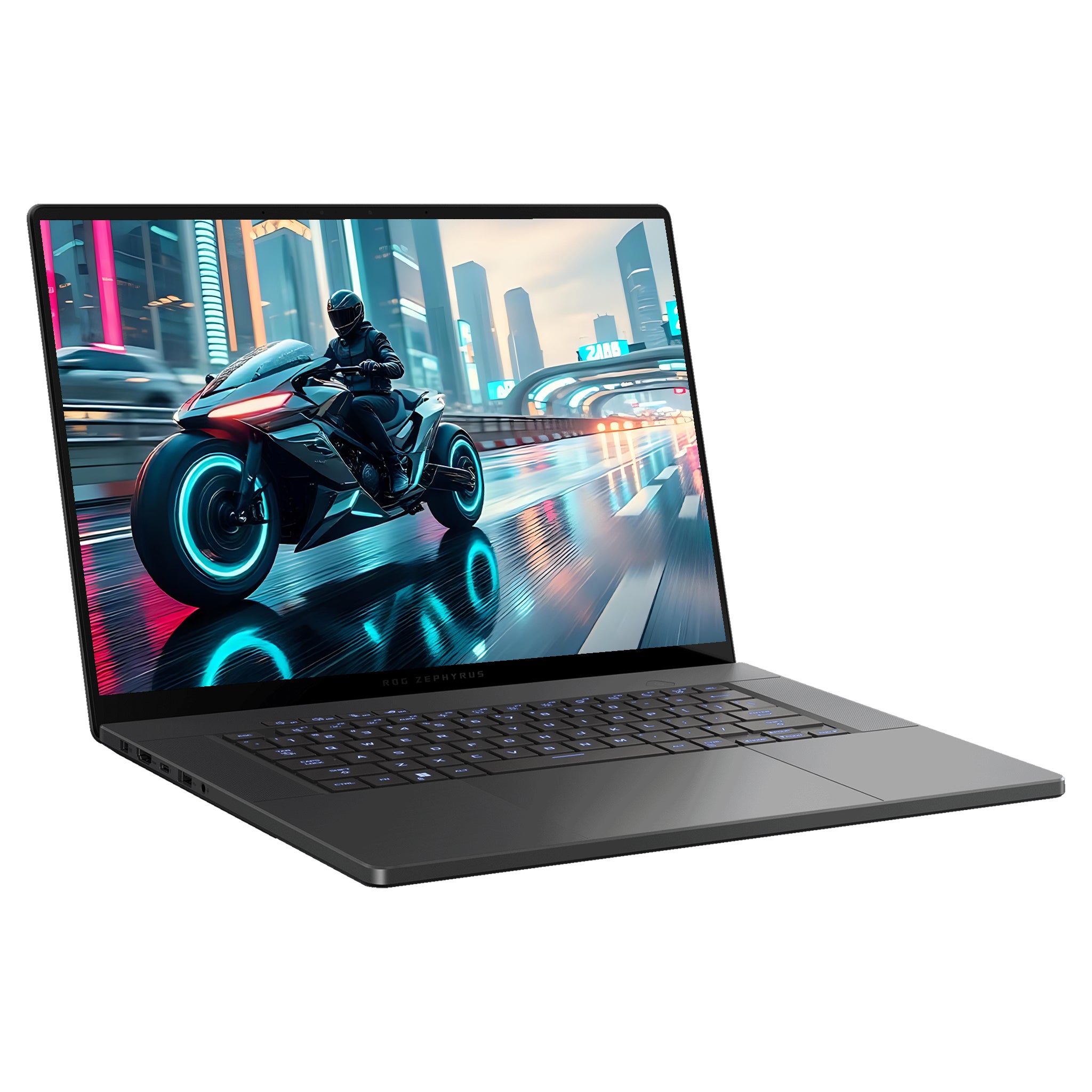 ASUS ROG Zephyrus 16 Gaming Laptop, Core Ultra 7-155H, 16" WQXGA (2560×1600)RTX 4070, QWERTZ RGB Tastatur