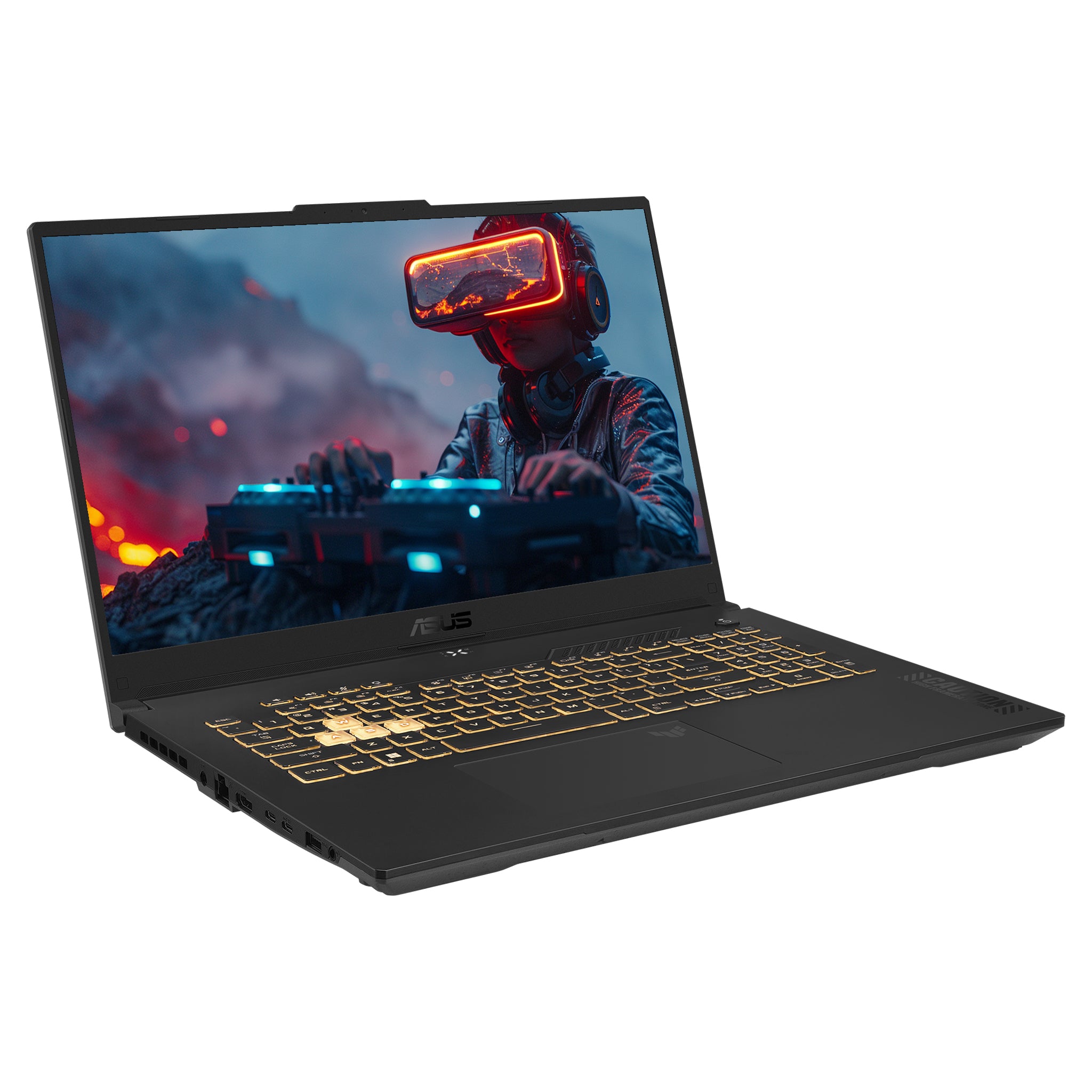 ASUS TUF F17 Gaming Laptop, Core i7-13620H, 17.3" FHD, RTX 4060, QWERTZ Tastatur, Grau