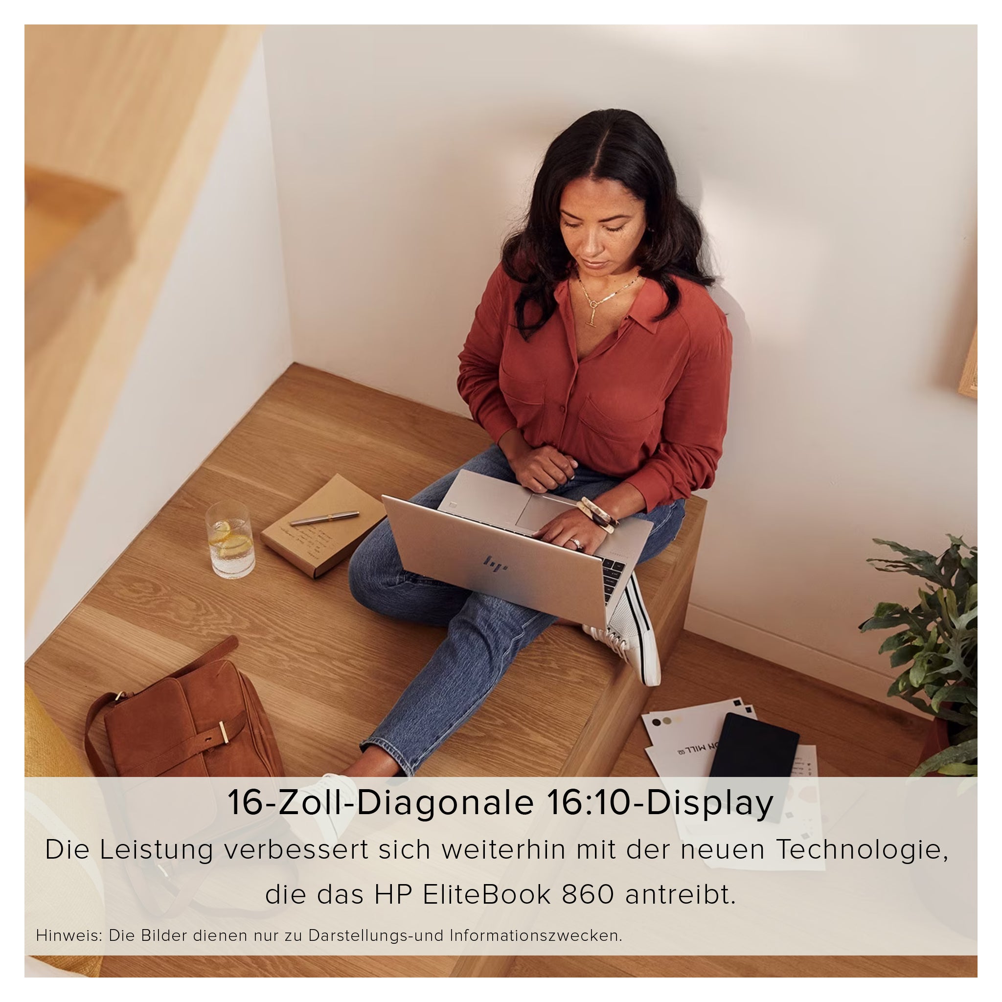 HP Elitebook 860 G9 Laptop, 16" WUXGA, i5-1240P, QWERTZ, W11Pro (Gebraucht-Wie Neu)