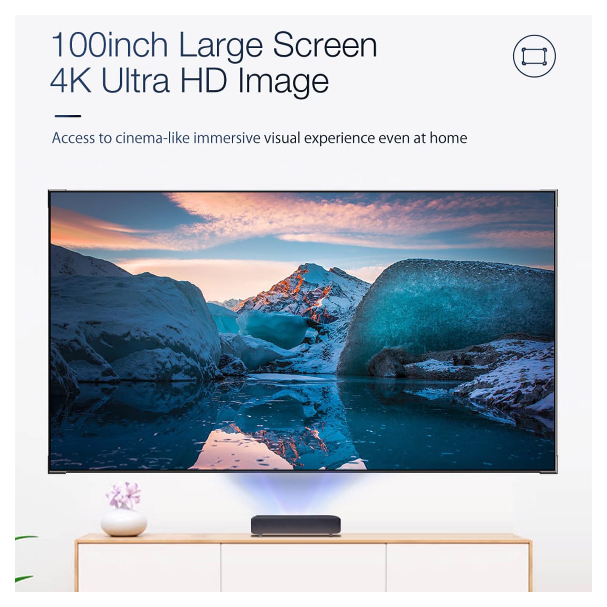 BlitzWolf BW-VS3 100" Projection Screen