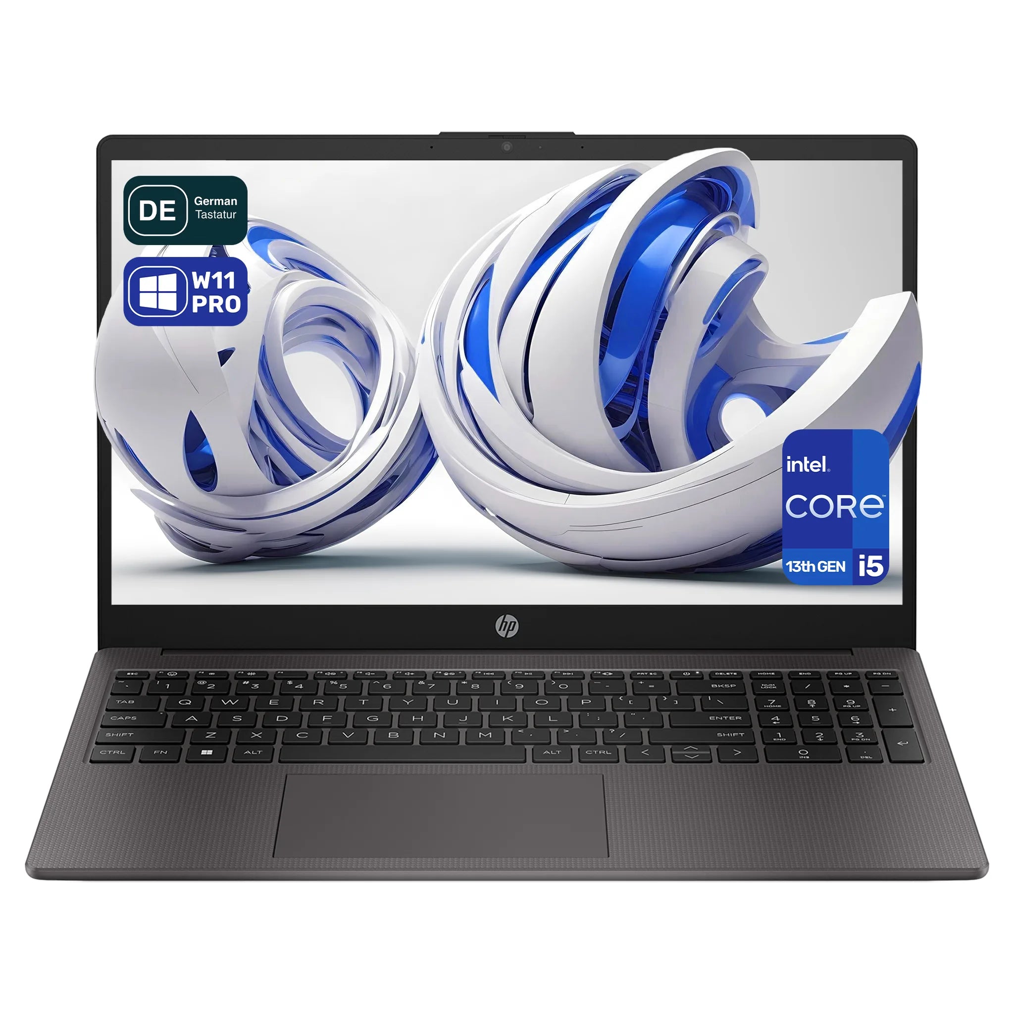 HP 250 G10 Laptop, i5-1334U, 15.6" FHD, QWERTZ