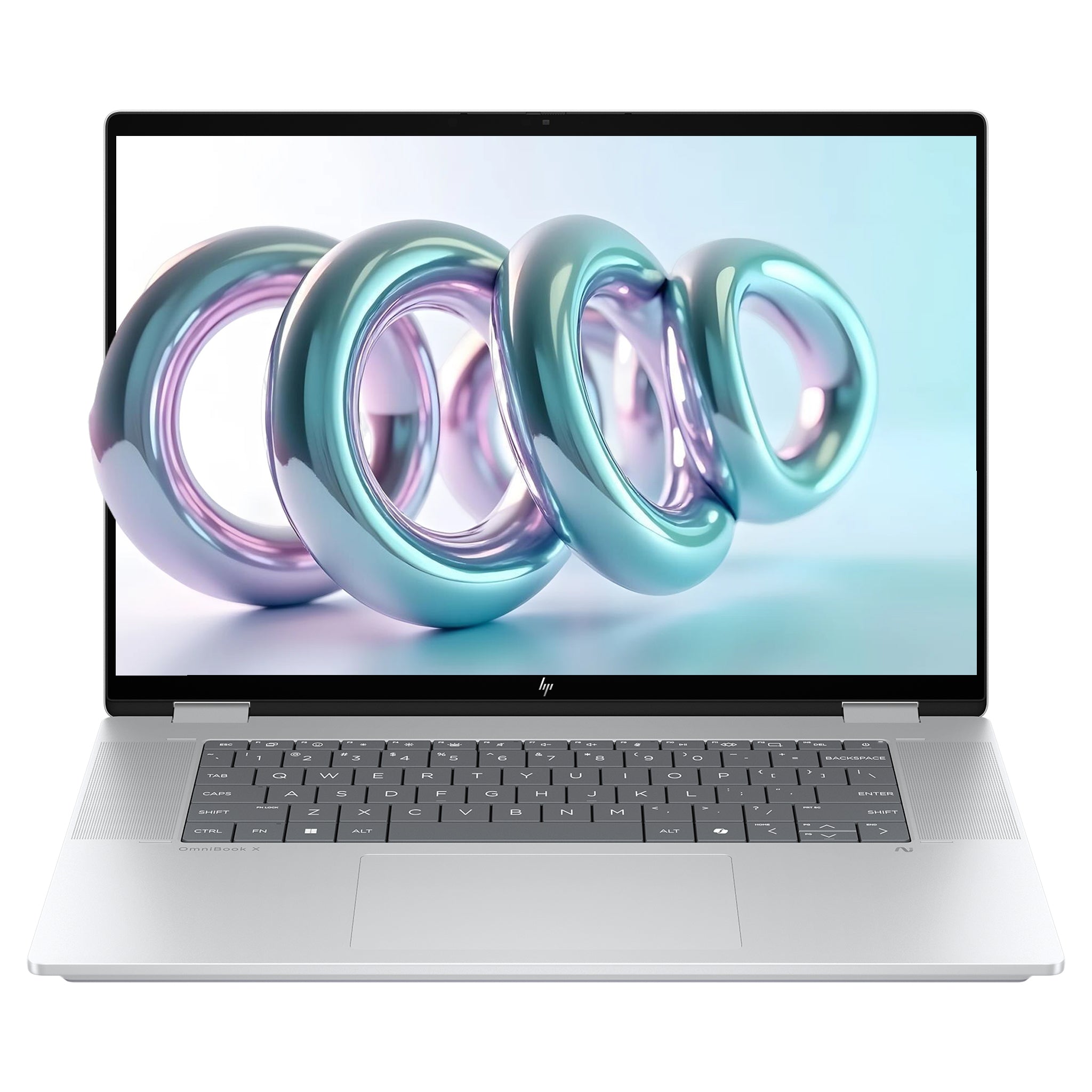 HP OmniBook X Flip Copilot+ Laptop, Ultra 7-258V, 16" 3K (2880x1800) Touchscreen, Deutsches Tastatur-Layout