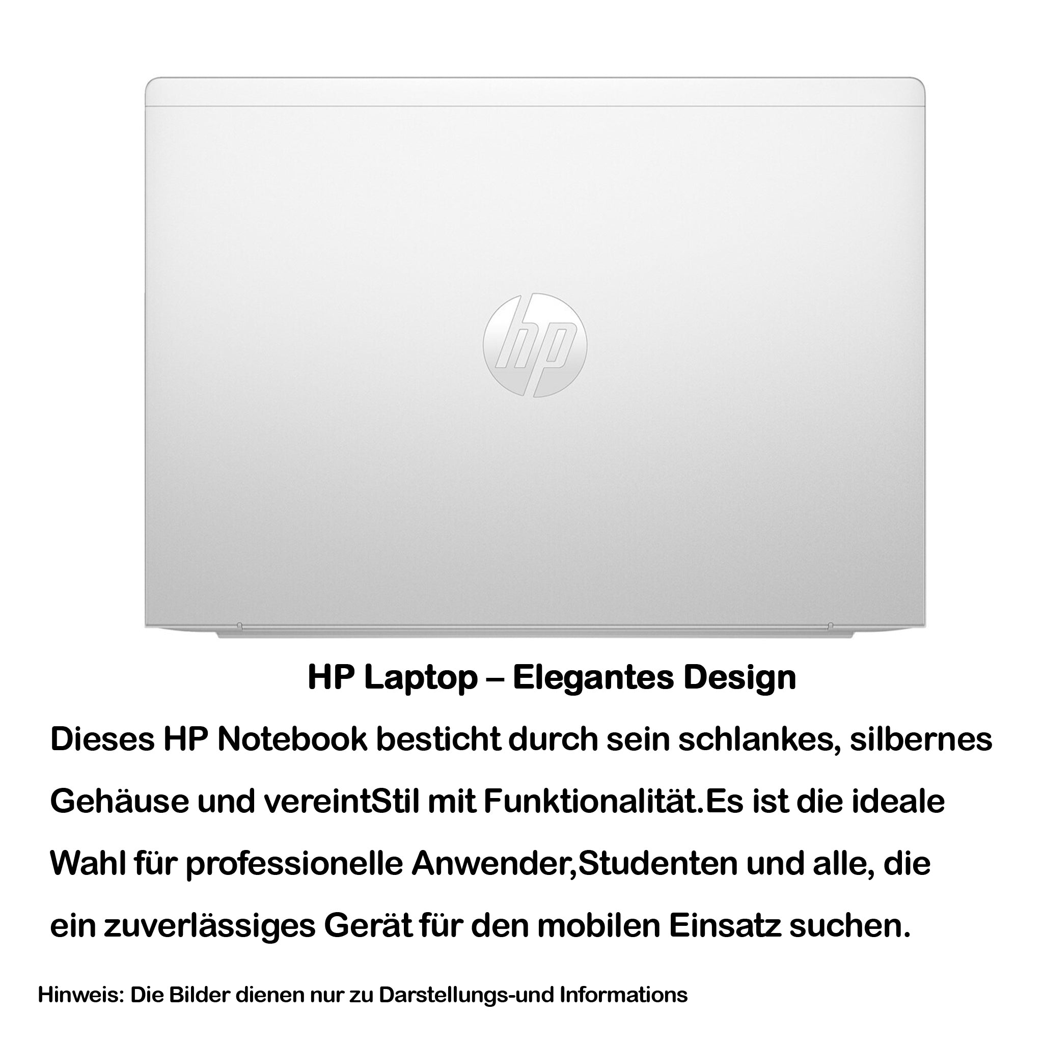 HP ProBook 440 G11 Business Laptop, Core Ultra 5 125U, 14" WUXGA IPS (1920x1200) 400 Nits, Wi-Fi 6E, Fingerprint, Deutsches Tastatur-Layout, Windows 11 Pro, Silber