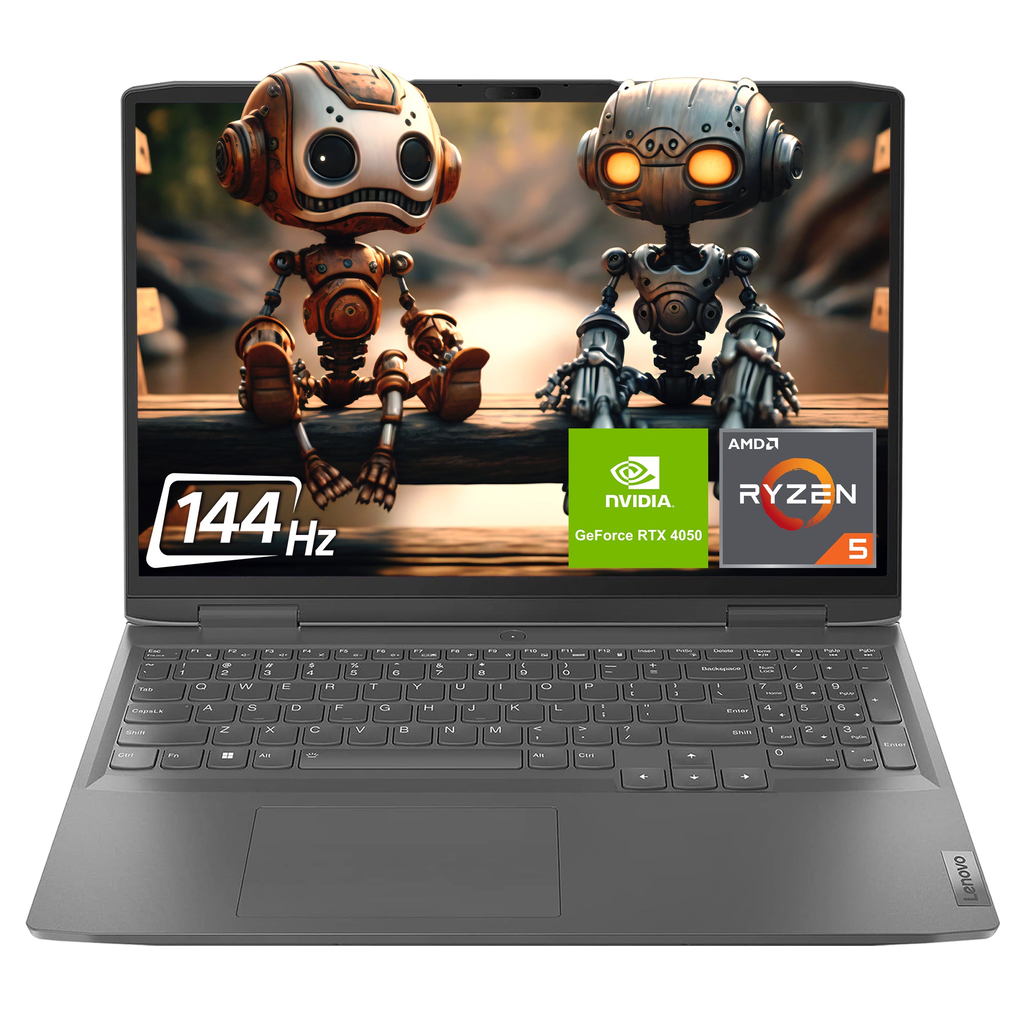 Lenovo LOQ Gaming Laptop, 16" WUXGA, Ryzen 5 7640HS, RTX4050, QWERTZ, Win11Home ( Gebraucht-Wie Neu )