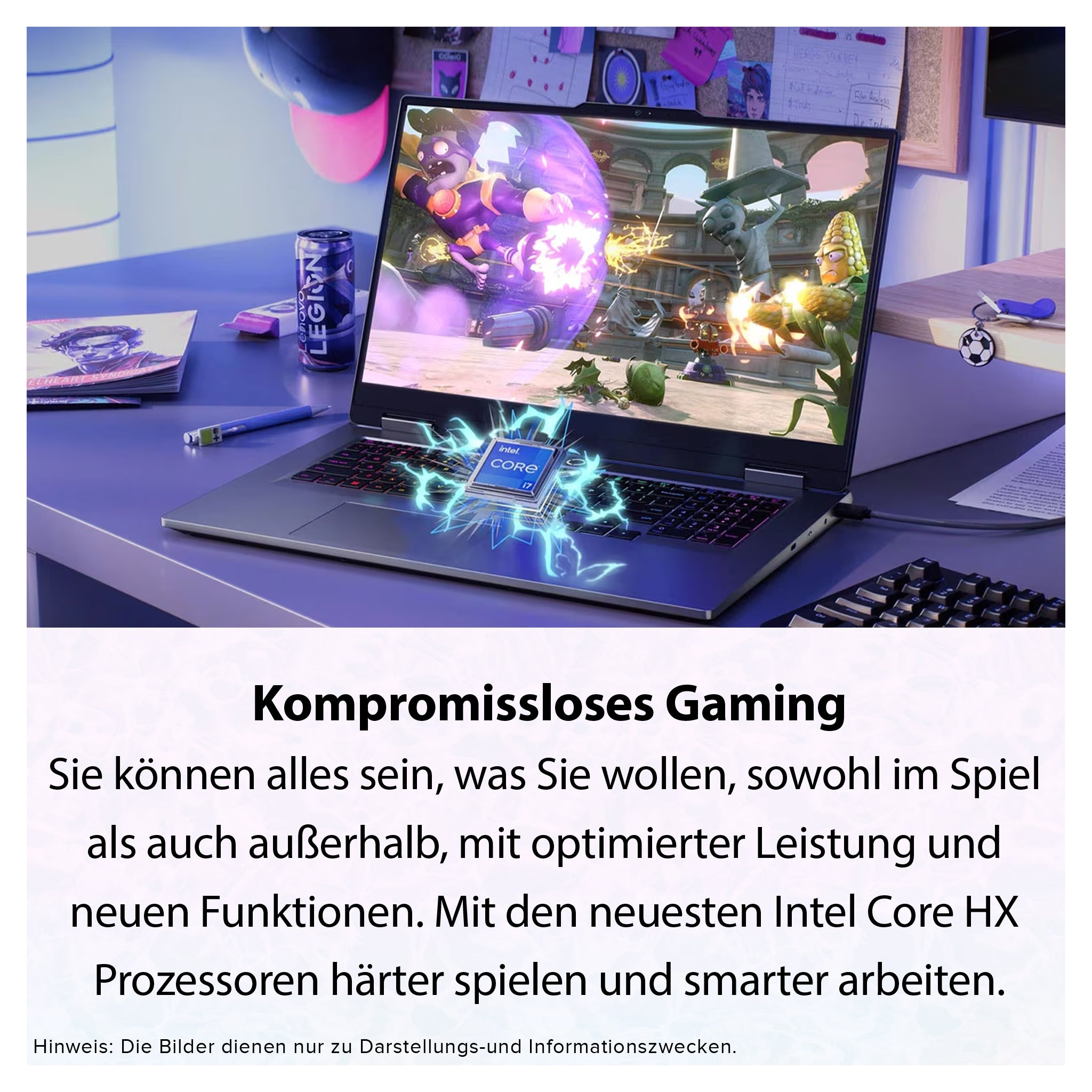 Lenovo LOQ Gaming AI Laptop, i7-14700HX, 17.3" FullHD, RTX5070, QWERTZ Tastatur