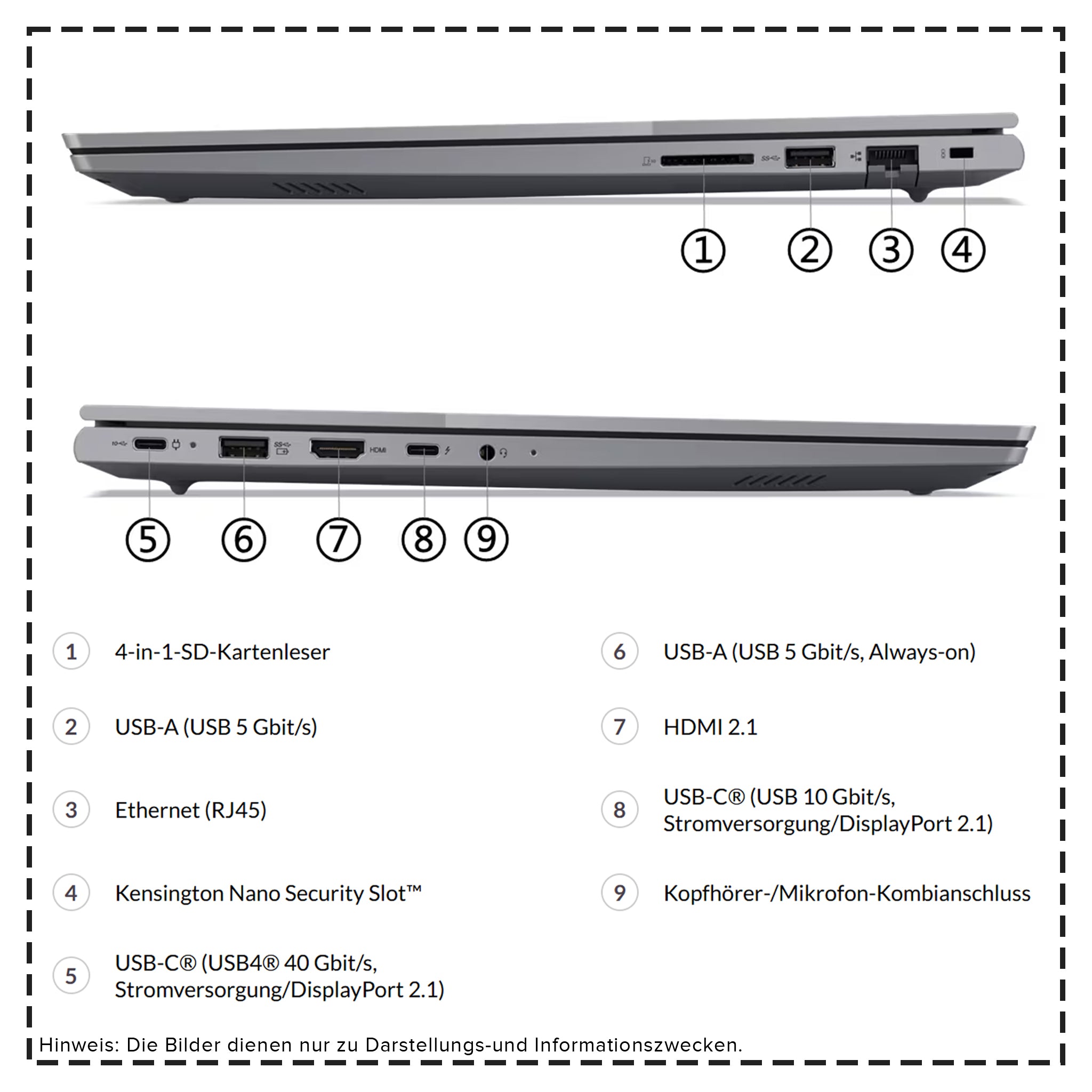 Lenovo ThinkBook 16 G7 ARP Business Laptop, Ryzen 5-7533HS, 16" WUXGA, QWERTY Tastatur, W11 Pro