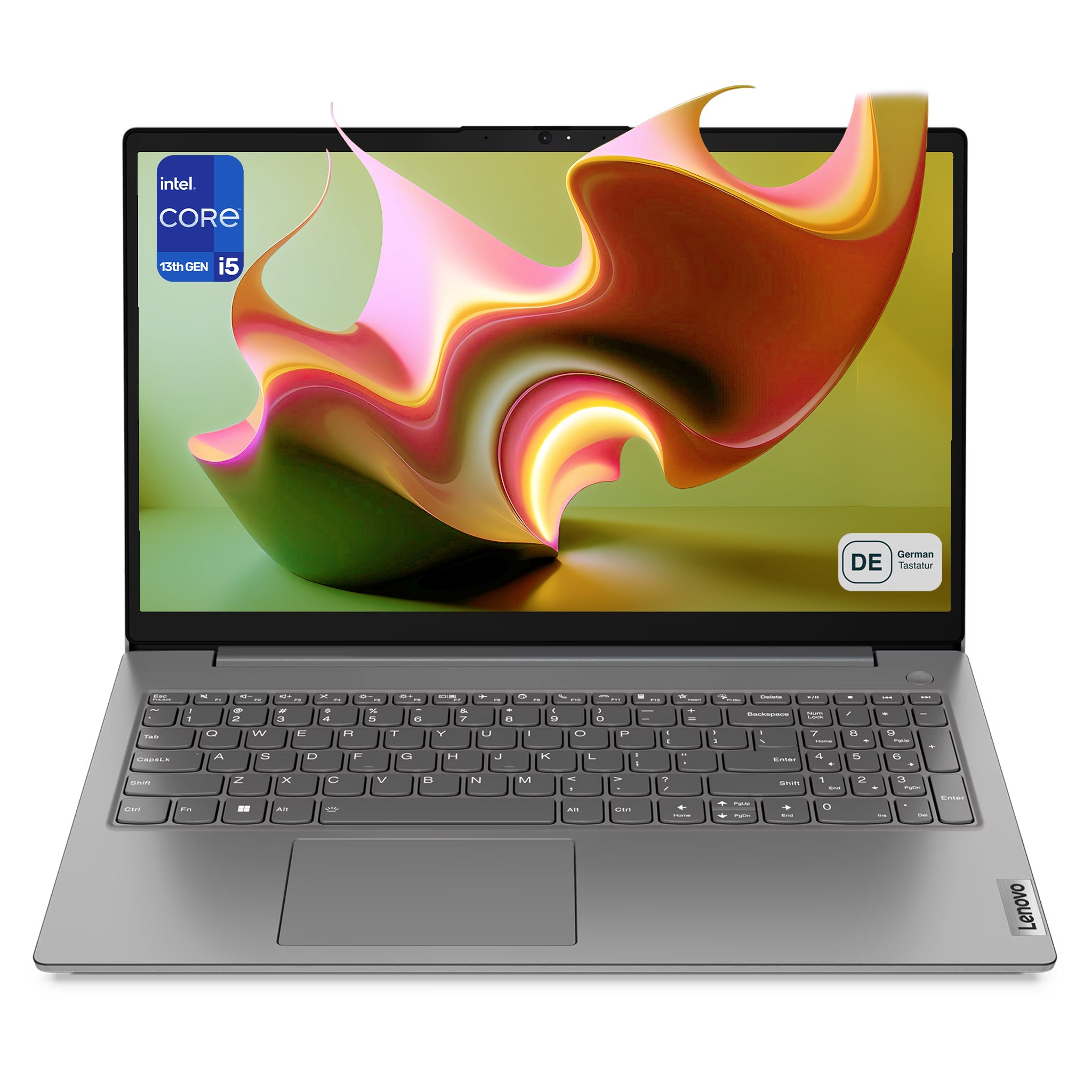 Lenovo V15 G4 IRU Laptop, Intel Core i5-13420H, 15.6" FHD, Intel UHD QWERTZ FreeDos,