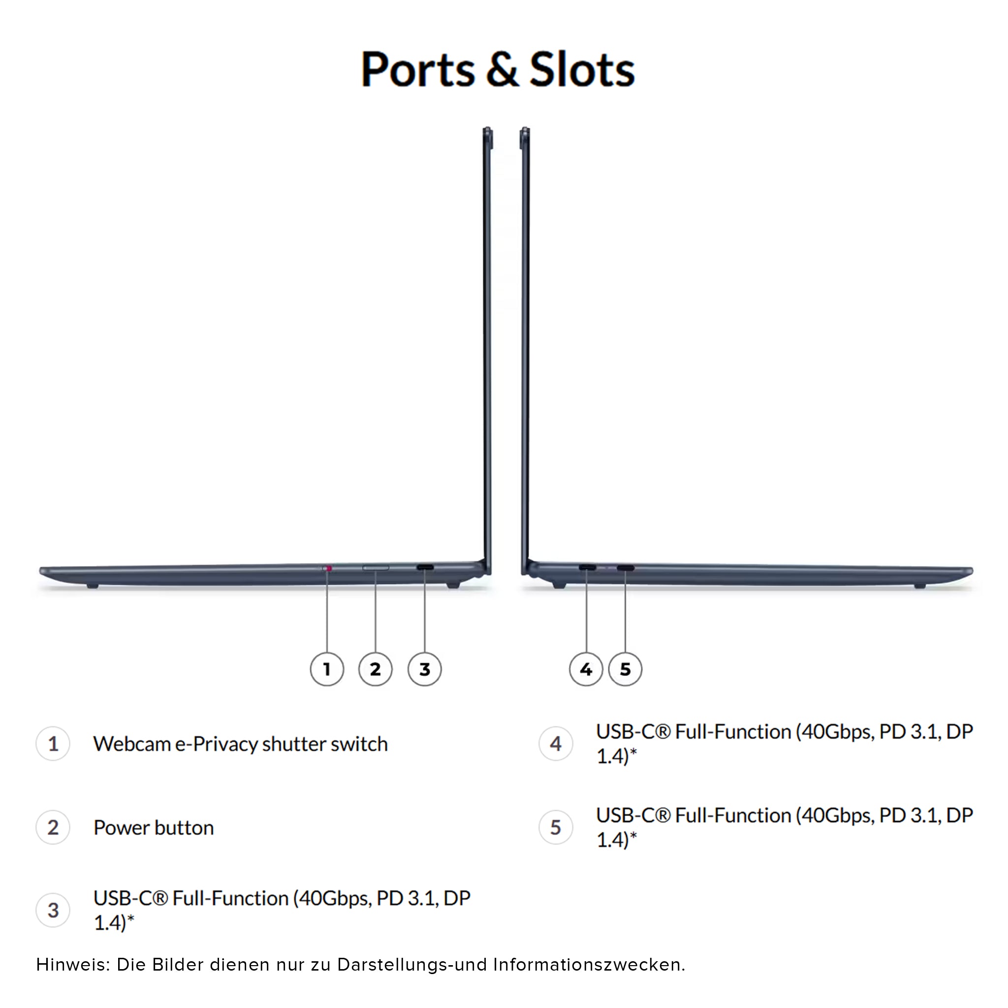 Lenovo Yoga Slim 7x Gen 9 Laptop, Snapdragon X Elite X1E78100, 14.5" 3K Touchscreen, QWERTZ