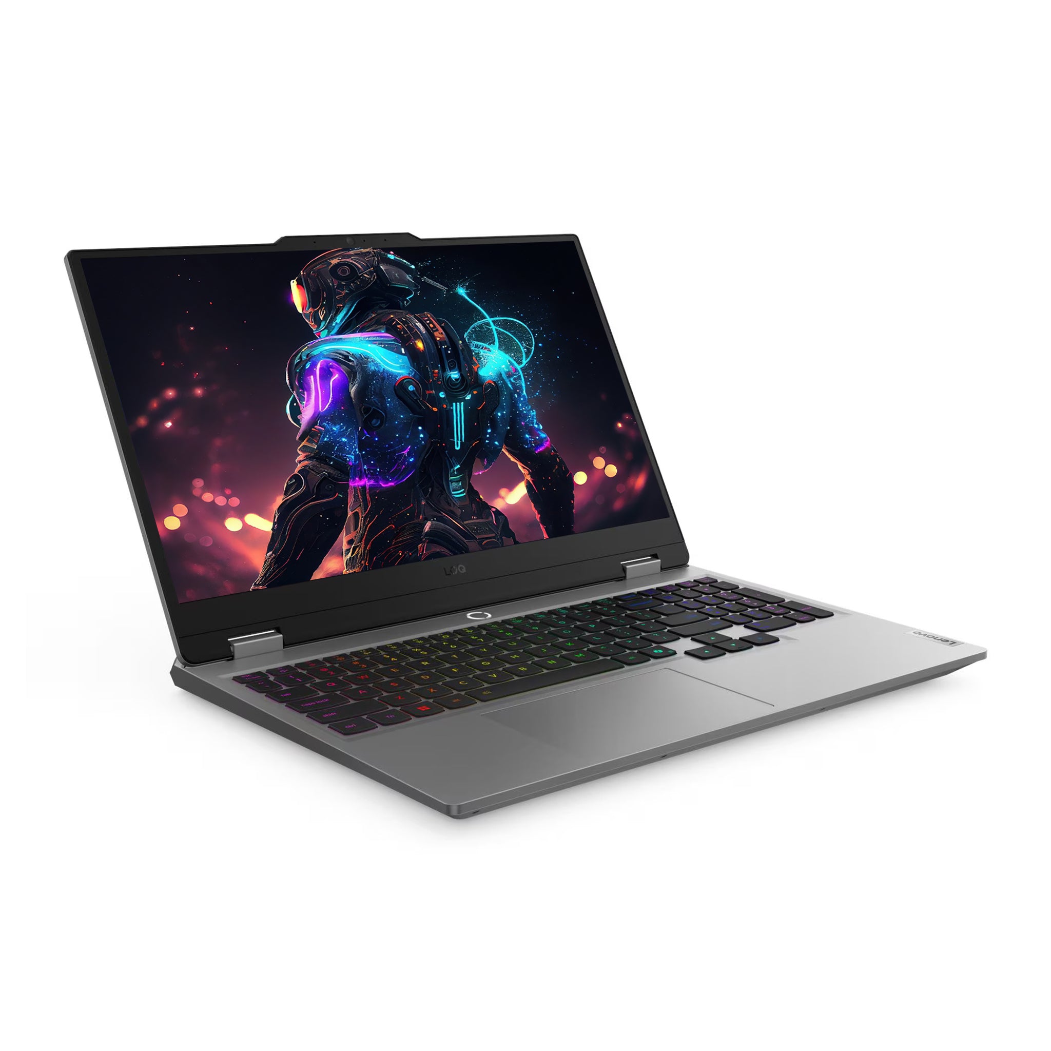 Lenovo LOQ 15IRX10 Gaming Laptop, Core i5-13450HX, 15.6" FHD (1920x1080) Display, GeForce RTX 5060, Deutsches Tastatur-Layout, Luna Grau