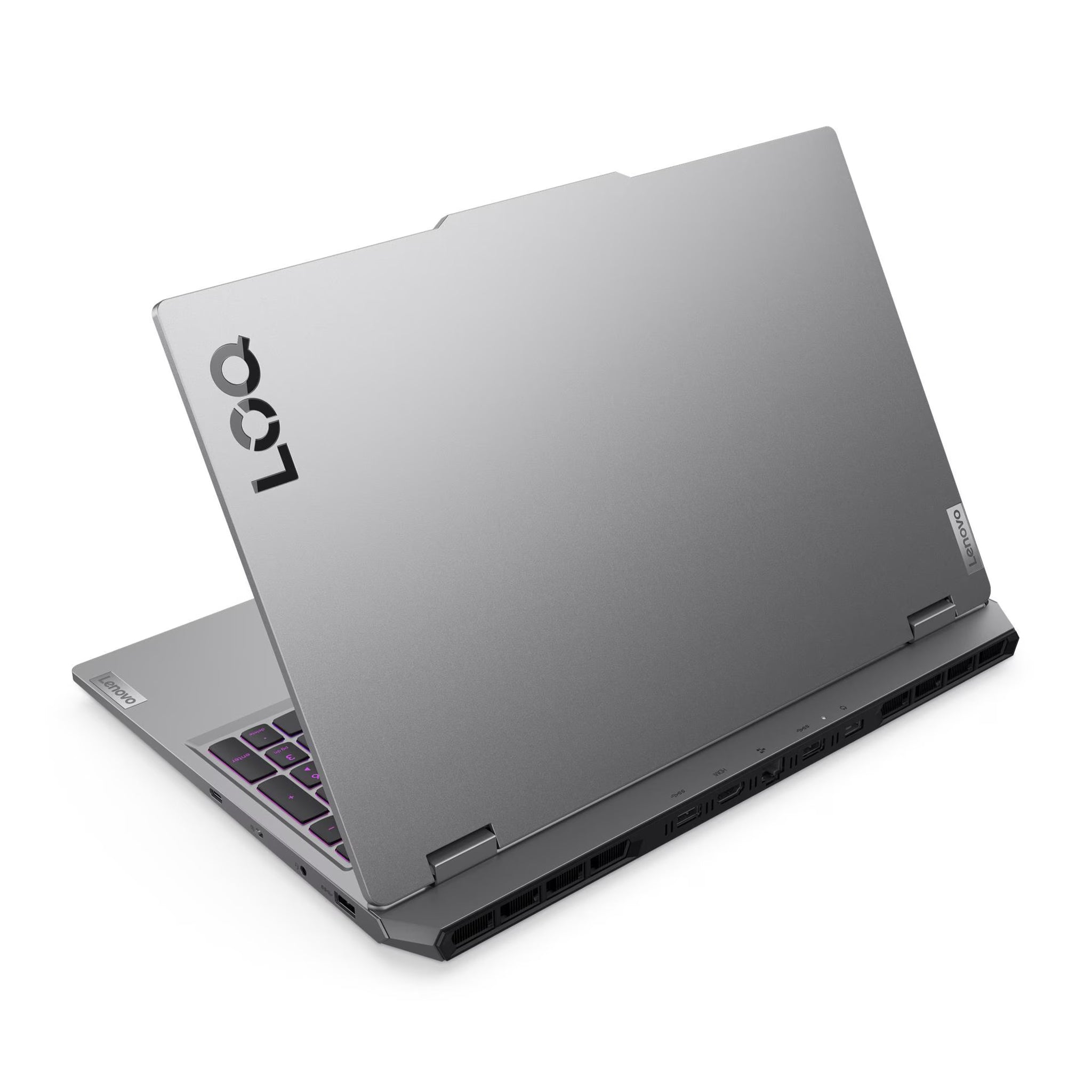 Lenovo LOQ 15IRX10 Gaming Laptop, Core i5-13450HX, 15.6" FHD (1920x1080) Display, GeForce RTX 5060, Deutsches Tastatur-Layout, Luna Grau