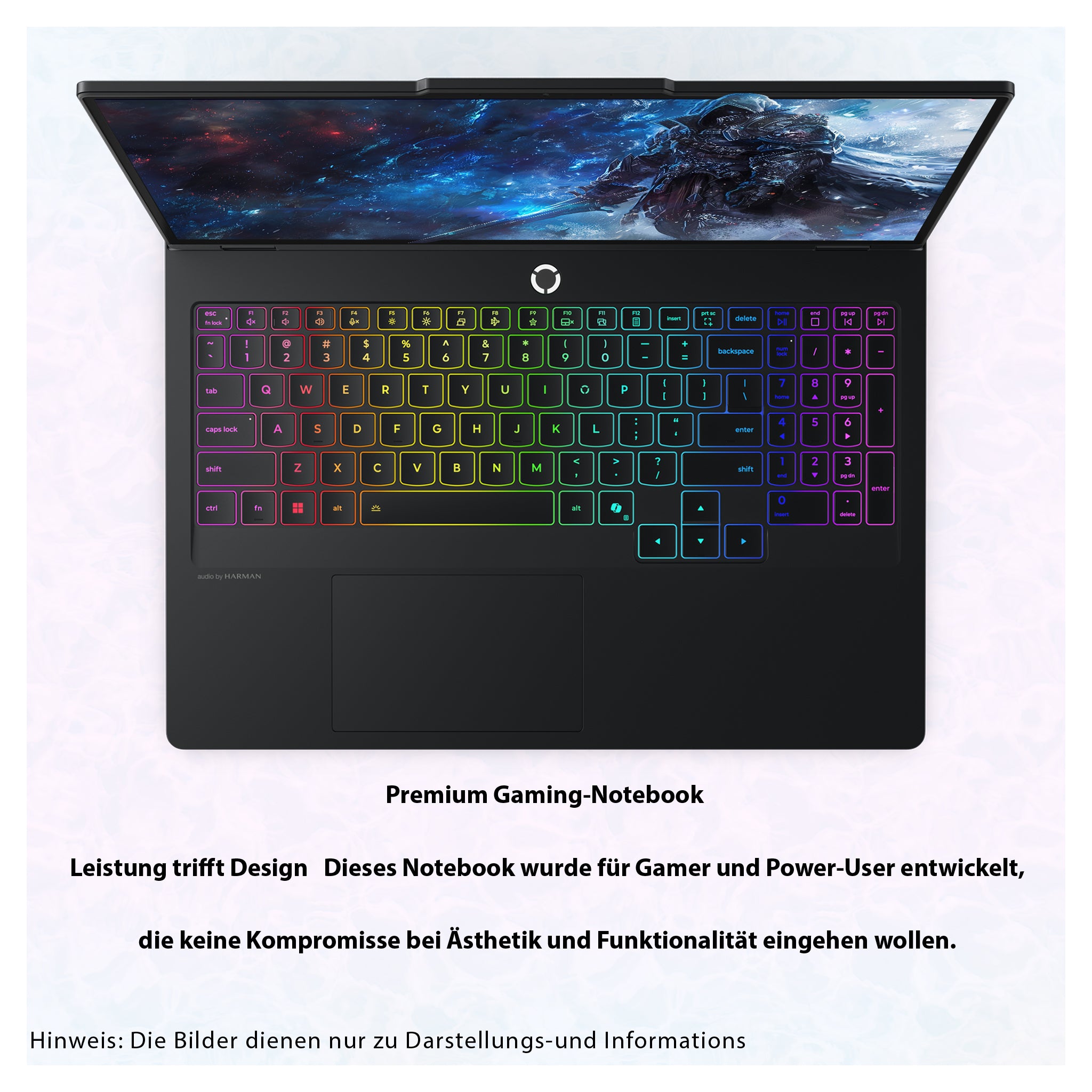 Lenovo Legion Pro 5i AI-Powered Gaming Laptop, Core Ultra 7 255HX, 16"(2560x1600) OLED Display, GeForce RTX 5070, Deutsches Tastatur-Layout, W11 Home