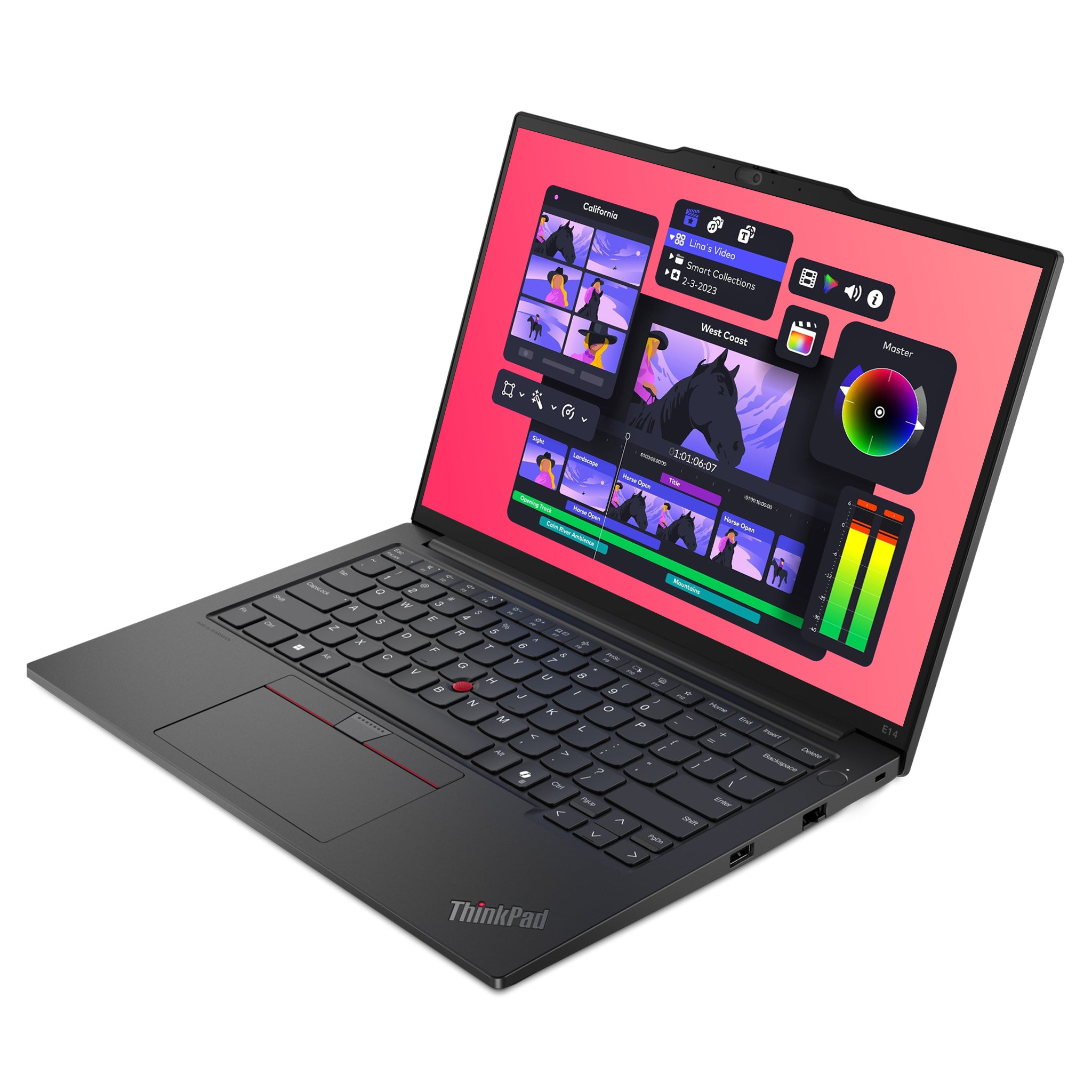 Lenovo Thinkpad E14 Gen 6 Laptop, Ryzen 7 7735HS, 14" WUXGA (1920x1200), Deutsches Tastatur-Layout, W11 Pro