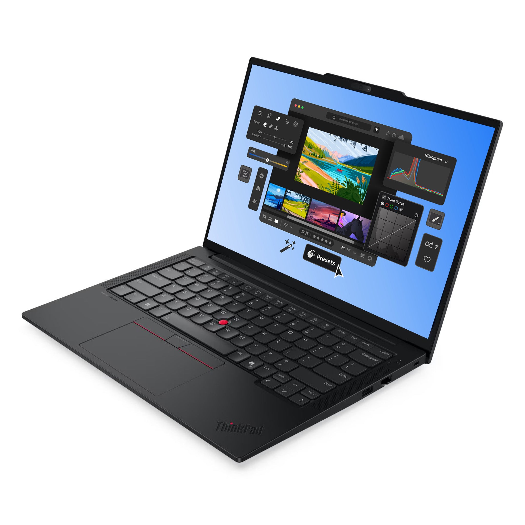 Lenovo ThinkPad E14 Gen 7 Business Laptop, Core Ultra 5 226V, 14" WUXGA (1920x1200) IPS Display, Integrated Intel Arc Graphics 130V, Deutsches Tastatur-Layout, W11 Pro, Schwarz