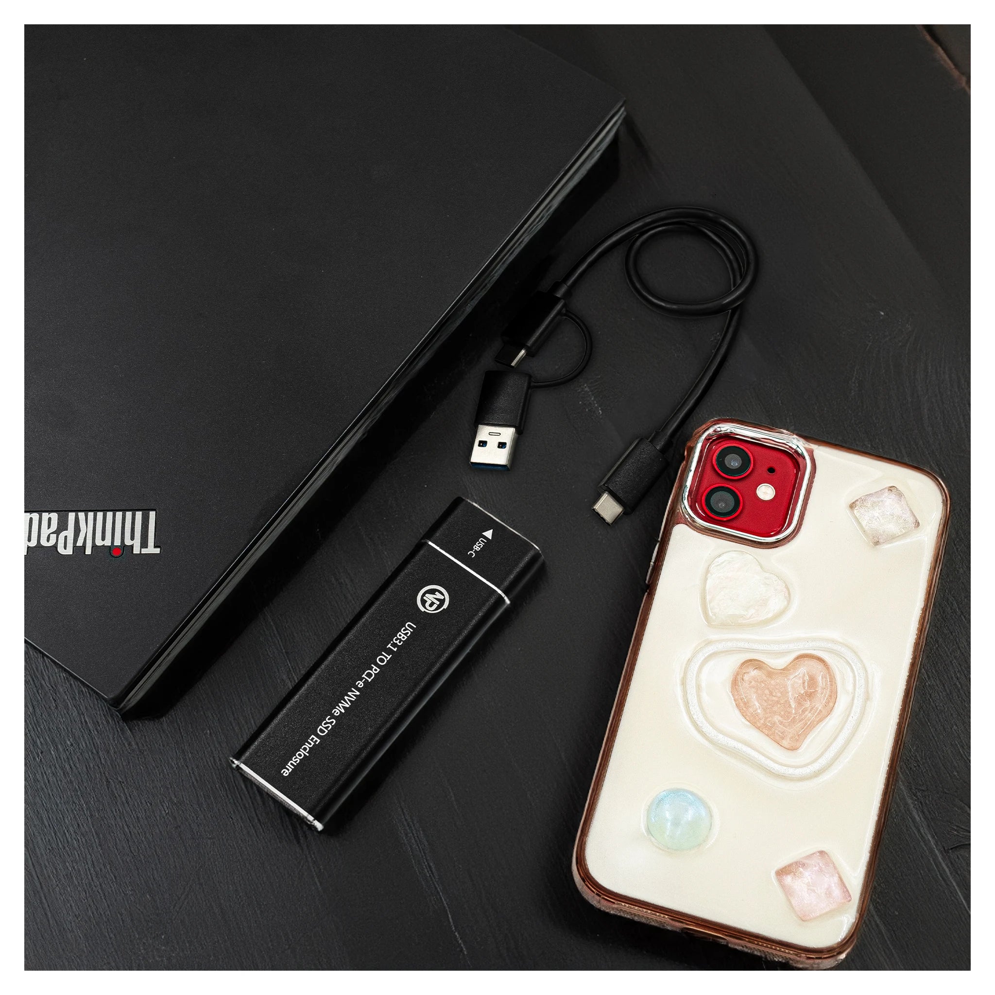 NPO bis zu 1000 MB/s Tragbare Externe SSD