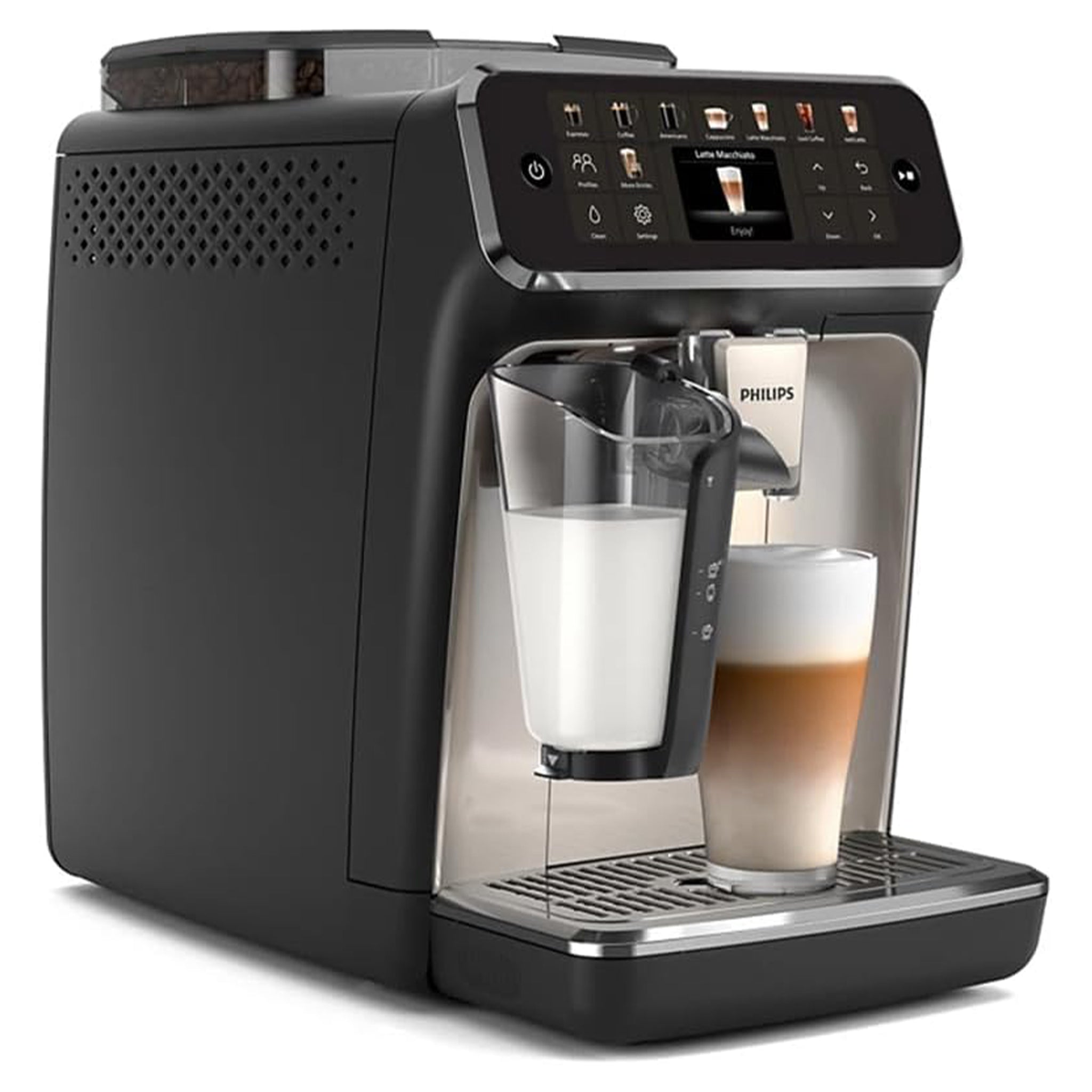 Philips Serie 5500 Kaffeevollautomat, Matt-Schwarz