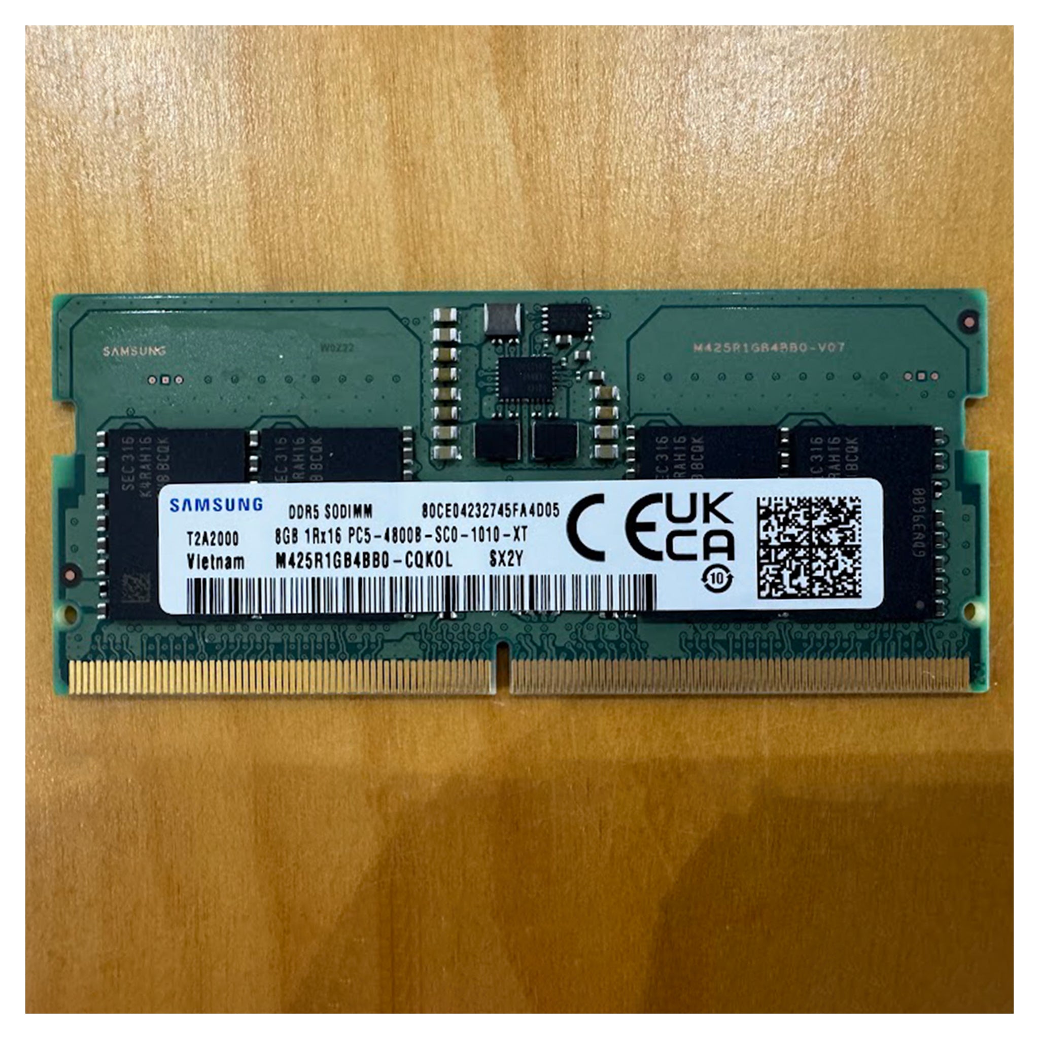 Samsung 8GB 4800MHz PC5 DDR5 Notebook RAM