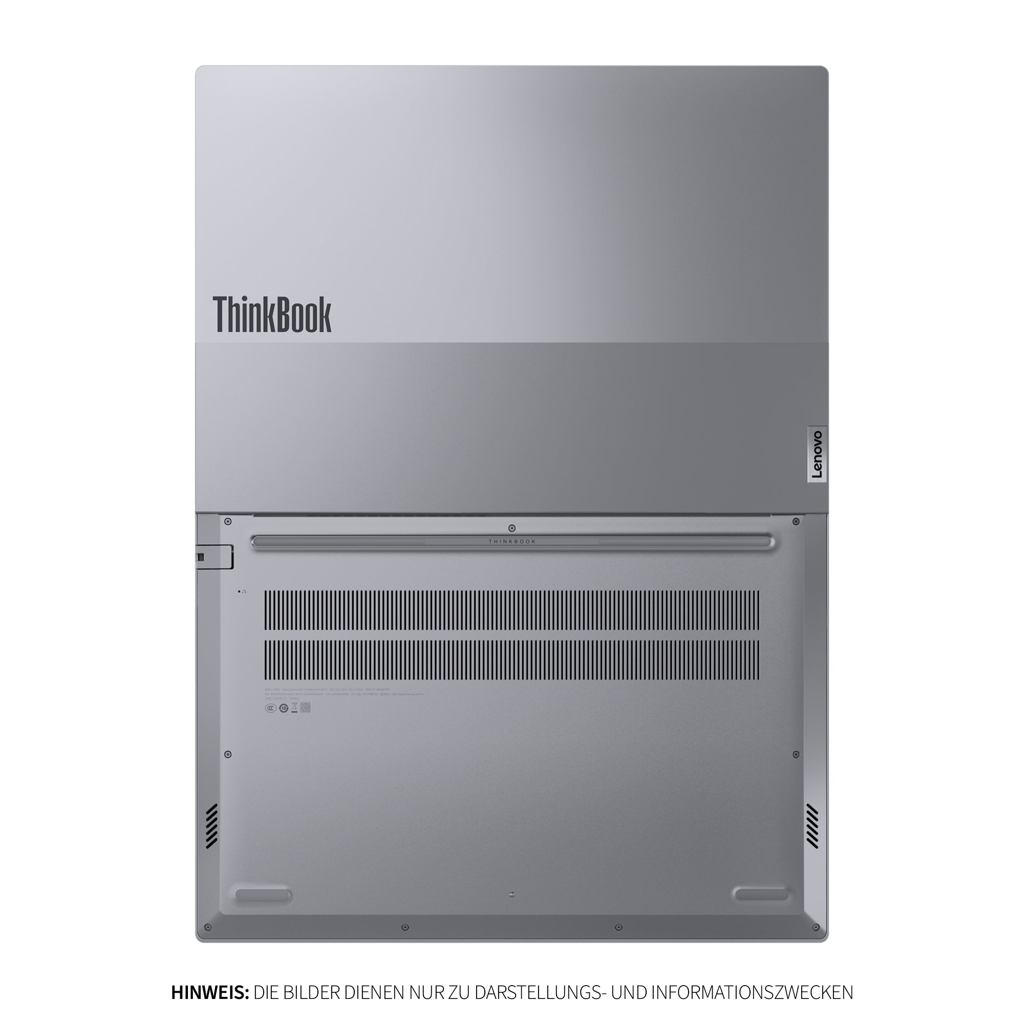 Lenovo ThinBook 16 Gen 8 Laptop, Intel Core Ultra 5 225U, 32 GB DDR5 RAM, 1 TB PCIe SSD, 16" WUXGA IPS Display, Deutsches Tastatur-Layout, W11 Pro, Arctic Grau