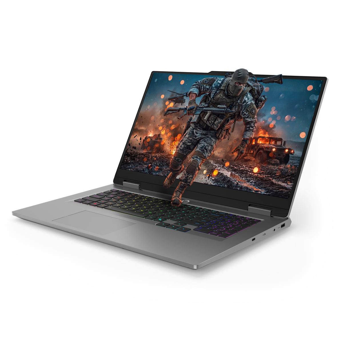 Lenovo LOQ 17IRX10, Intel Core i7-14700HX, 17,3″ Full HD IPS (1920 × 1080) 165 Hz, NVIDIA GeForce RTX 5070 8 GB GDDR7, Windows 11 Home, Deutsches Tastaturlayout, Luna Grey