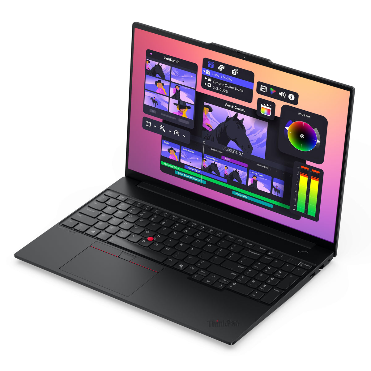 Lenovo ThinkPad E16 Gen 3, 16″ WUXGA IPS (1920 × 1200) 60 Hz, Windows 11 Pro, Deutsches Tastaturlayout, Schwarz