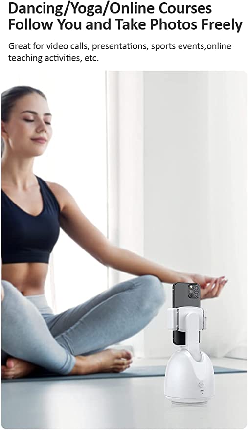 USAMS Vlog Shootings smart face tracking phone holder, live streaming, e-commerce Plattformen, Tiktok, YouTube, keine App erforderlich, US-ZB239