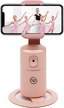 NPO Handyhalterung für Smartphones, 360° drehbarer Gesichtstracker, keine App erforderlich,