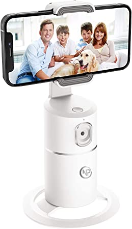 NPO Handyhalterung für Smartphones, 360° drehbarer Gesichtstracker, keine App erforderlich,