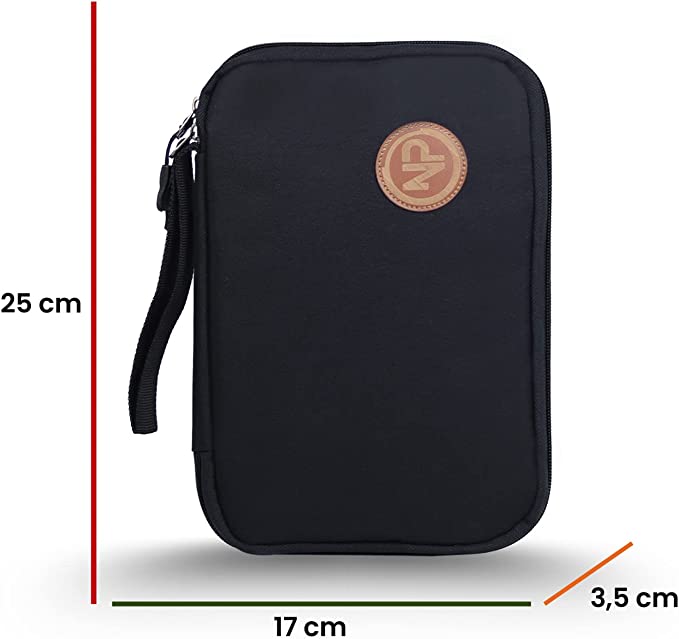 NPO Array Kabeltasche One Layer Kabel Organizer für Accessories, Handy Ladekabel, Powerbanks, Kabel, Karten, Handys