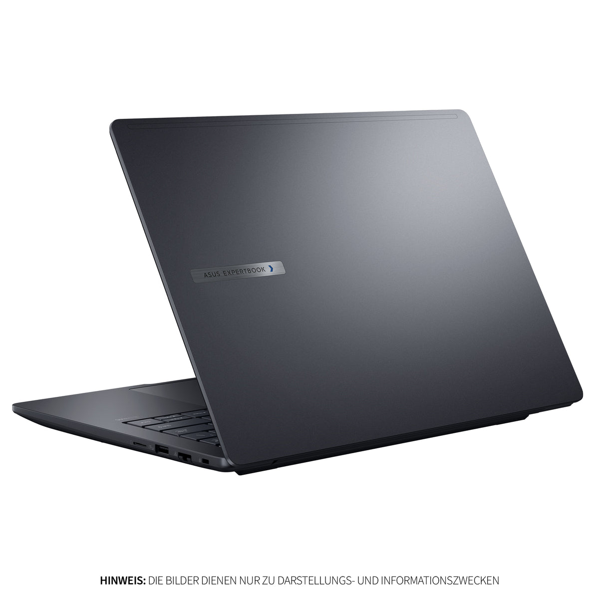 ASUS ExpertBook B3 Business Laptop, Intel Core Ultra 7 155H, Intel Arc Grafik, 14" WUXGA IPS (1920x1200), Fingerprint, QWERTZ, Windows 11 Pro, Grau