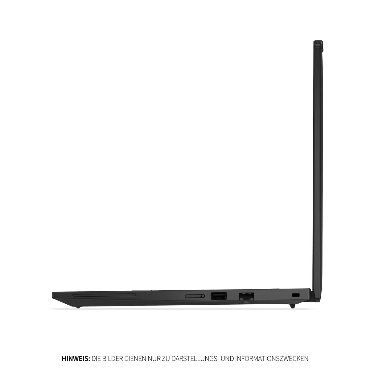 Lenovo ThinkPad T14 G5 Business Laptop, Intel Core Ultra 7 155U, 14" WUXGA IPS Display, Deutsches Tastatur-Layout, W11 Pro, Schwarz