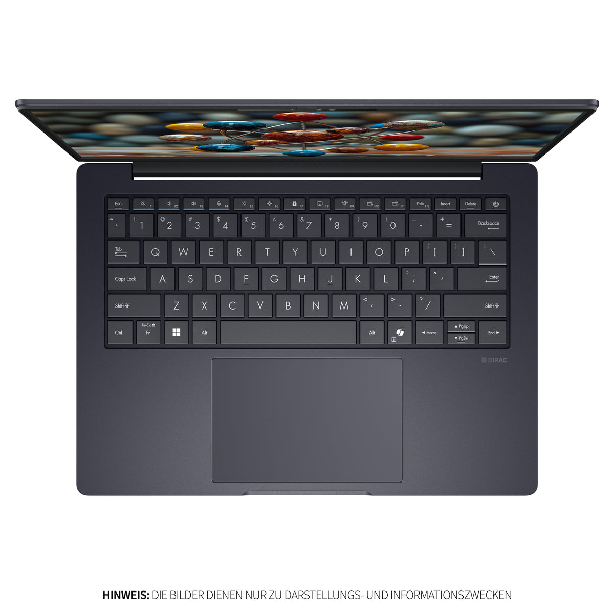ASUS ExpertBook B3 Business Laptop, Intel Core Ultra 7 155H, Intel Arc Grafik, 14" WUXGA IPS (1920x1200), Fingerprint, QWERTZ, Windows 11 Pro, Grau