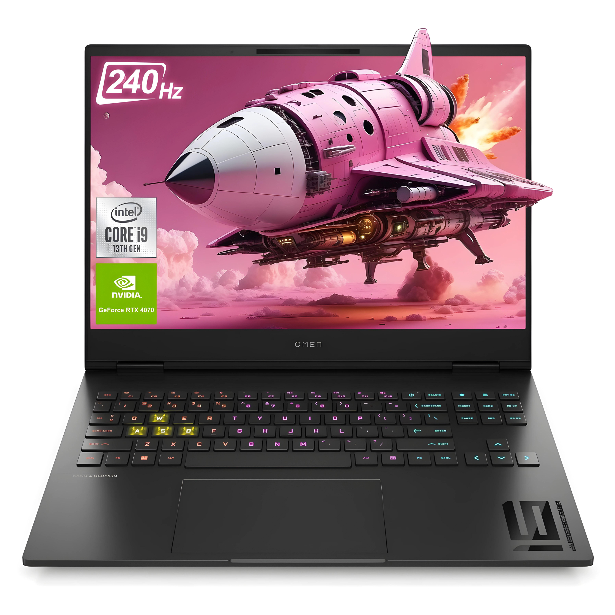 HP OMEN Gaming Laptop, i9-13900HX, 16" WQXGA, RTX4070, QWERTZ, W11Home