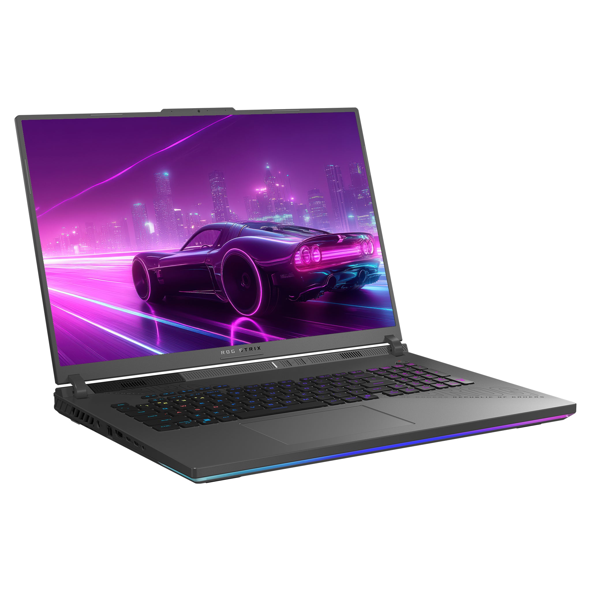 ASUS ROG Strix G18 Gaming Laptop, Ryzen 9-8940HX, 18" WUXGA (1920x1200), RTX5070, RGB QWERTZ Tastatur