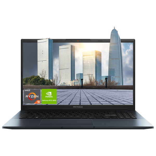 ASUS Vivobook Pro 15 Laptop, 15.6" WQHD+ OLED, Ryzen 9 7940HS, RTX4050, QWERTZ, W11Home