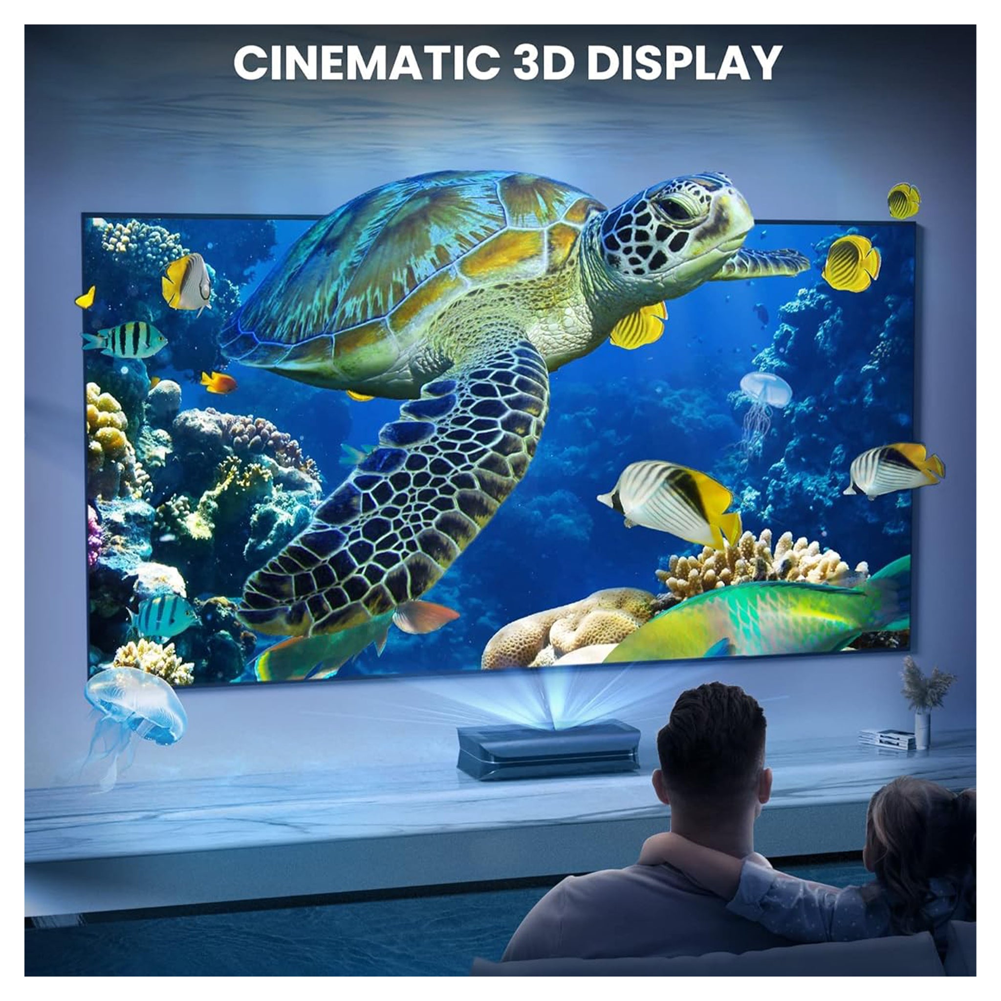 AWOL VISION LTV-2500 Projektor 4K - UHD Ultrakurzdistanz-Projektor