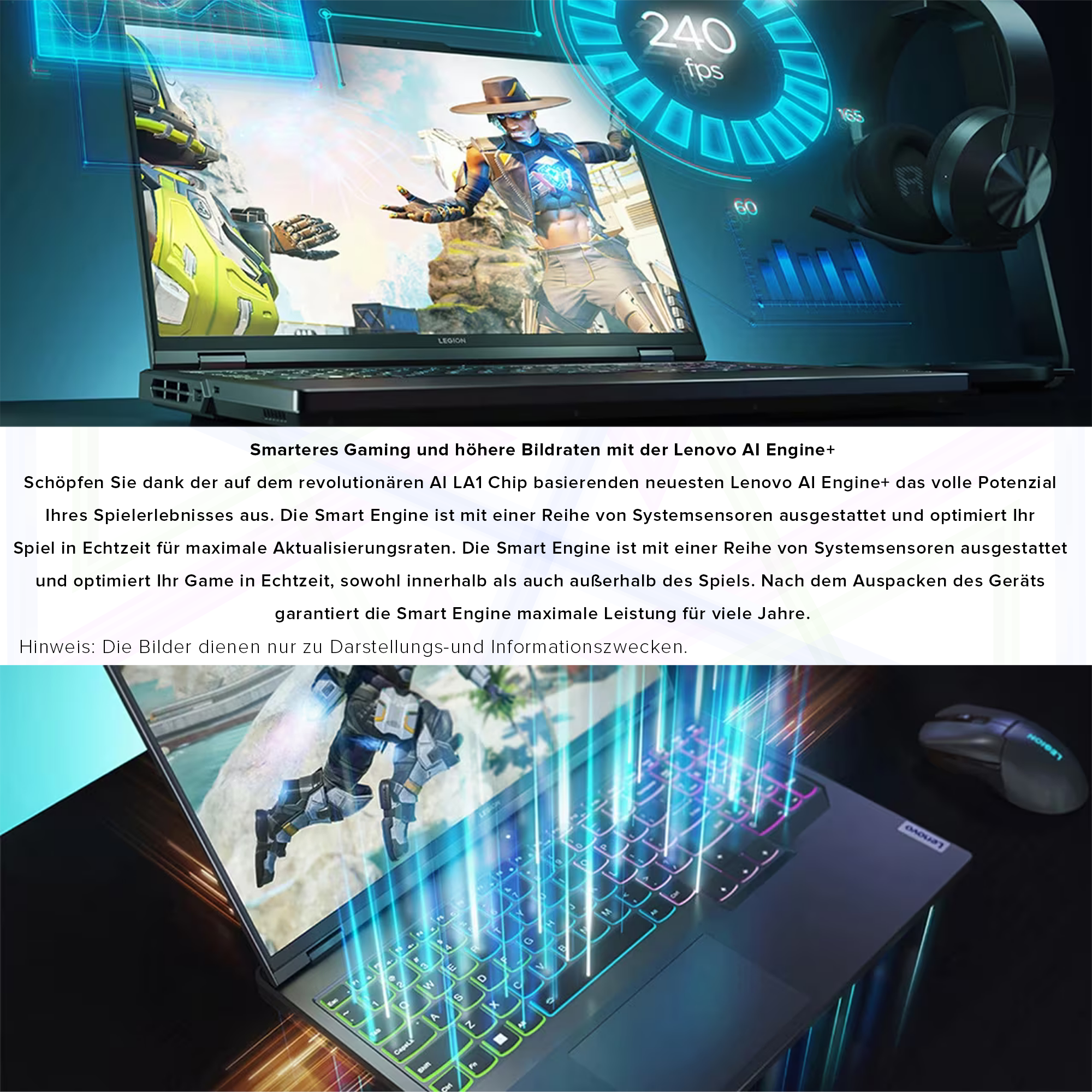 Lenovo Legion Pro 5i Gaming Laptop, 16" WQXGA, i5-13500HX, RTX4050, W11Home