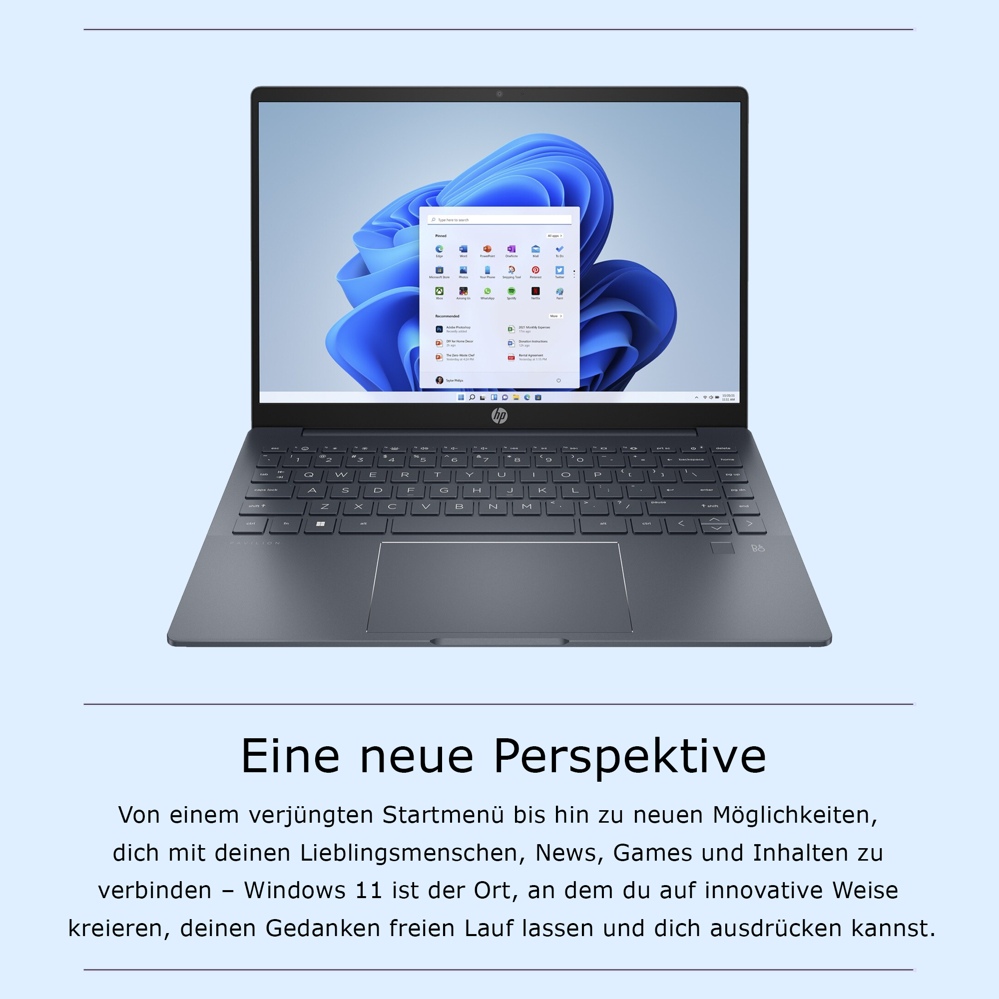 HP Pavilion Plus, 14" 2.8K, i7-13700H, QWERTZ, Fingerprint-Reader, W11Home