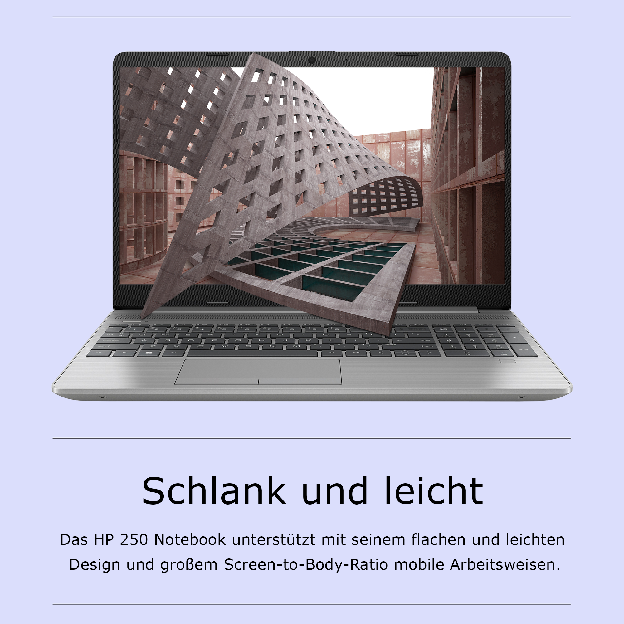 Hp 250 G9 Business Laptop, 15.6" FullHD, i5-1235U, QWERTZ, W11Pro