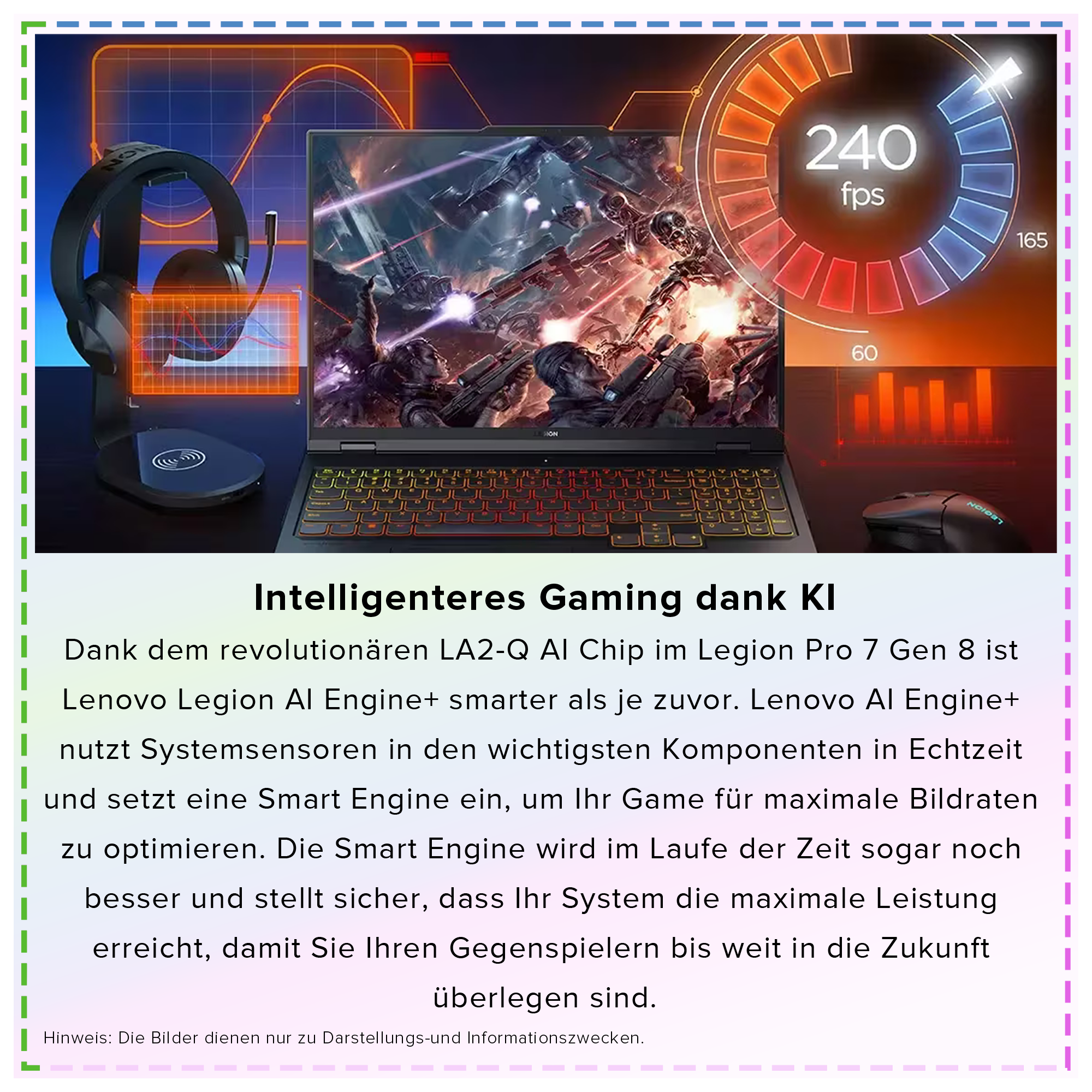 Lenovo Legion Pro 7 Gaming Laptop, 16" WQXGA, Ryzen 9 7945HX, RTX4080, QWERTZ, W11Home