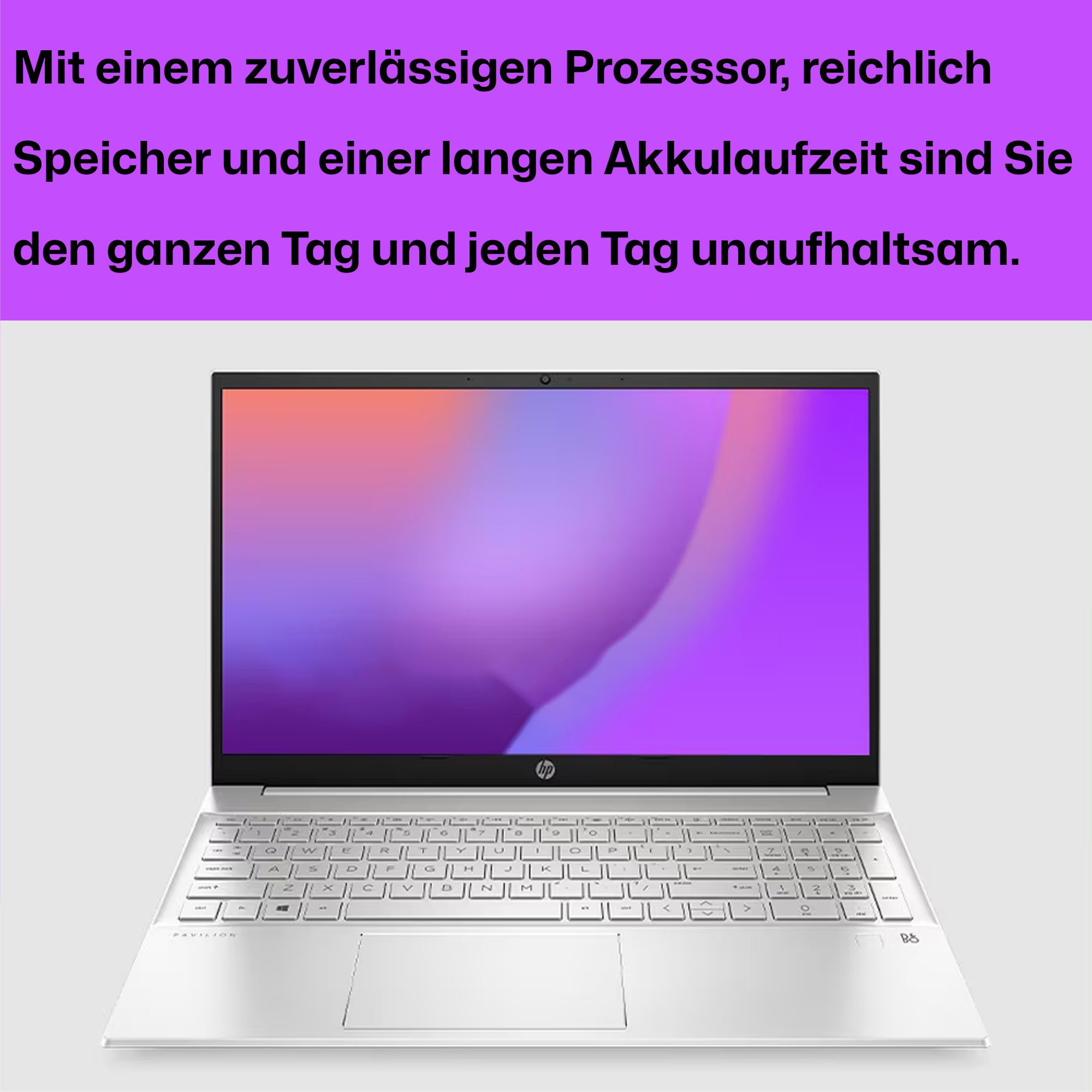 HP Pavilion Laptop, 15,6" FHD, Ryzen 7 7730U, QWERTZ, W11Home