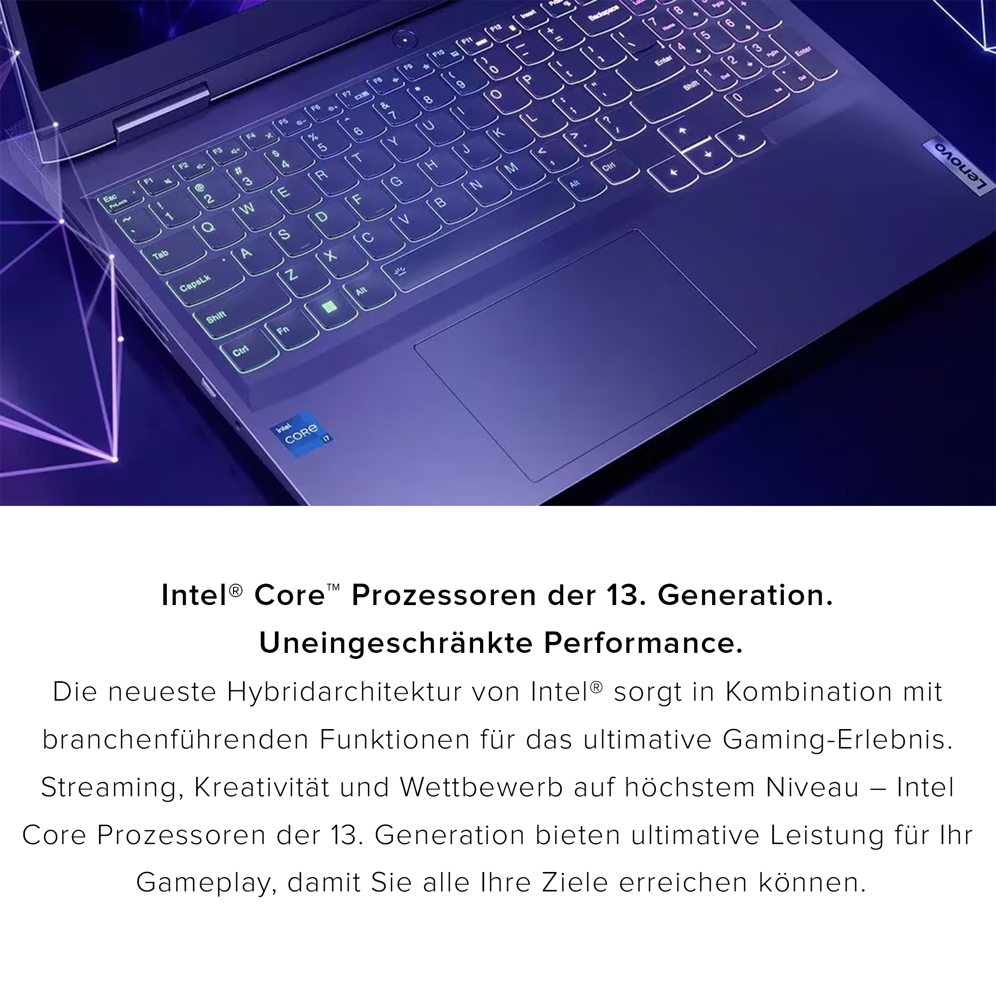 Lenovo LOQ 16i Gaming Laptop, 16" WUXGA, i5-13420H, RTX4050, QWERTZ, W11Home