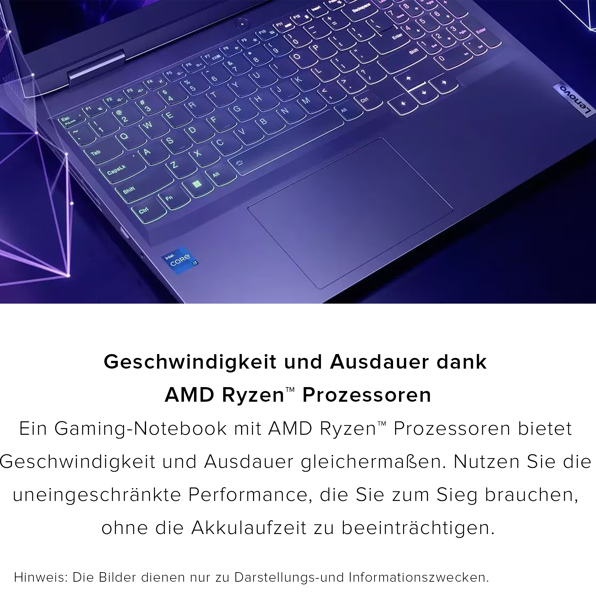 Lenovo LOQ Laptop, 16" FHD, Ryzen 7 7840HS, RTX4060, QWERTZ, W11Home