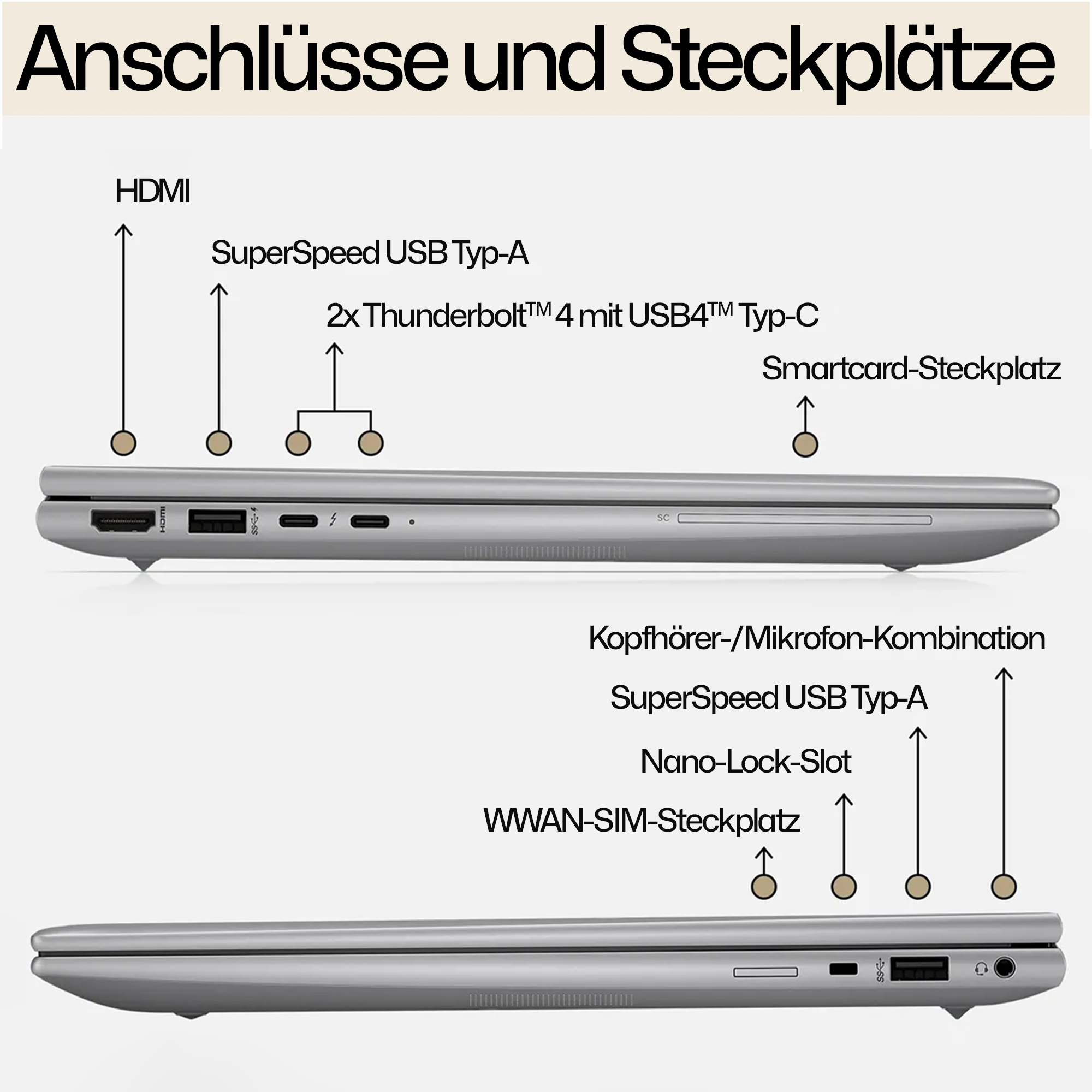 HP ZBook Firefly 14 G10 Laptop, 14" WUXGA Touch, i7-1355U, RTX A500, W11Pro
