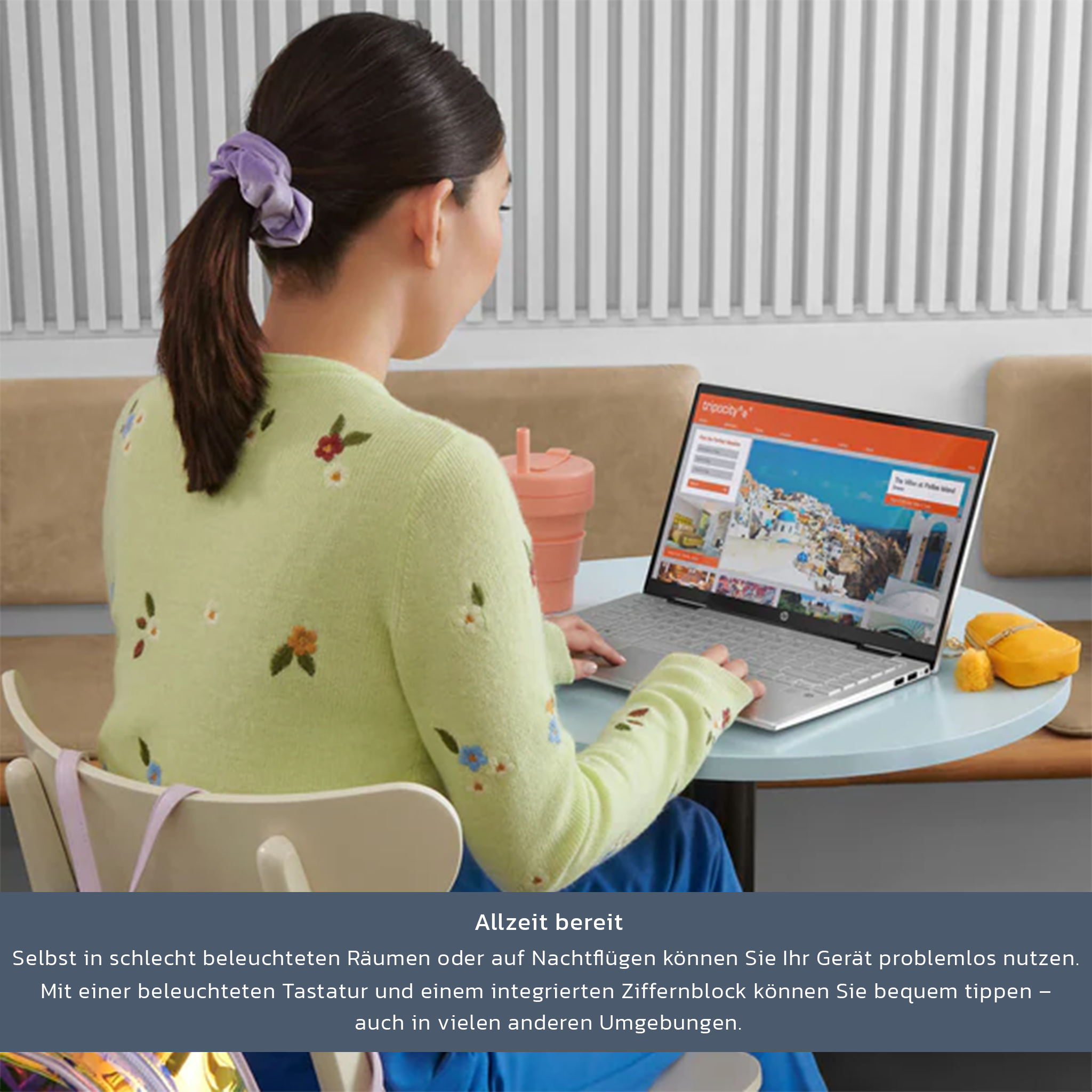 HP Pavilion x360 2-in-1 Laptop, 15,6" IPS FullHD Touch, 12th Gen Intel Core i5-1235U, Intel Irıs Xe, QWERTZ Tastatur, Silber, Win11 Home - Neu, Karton beschädigt