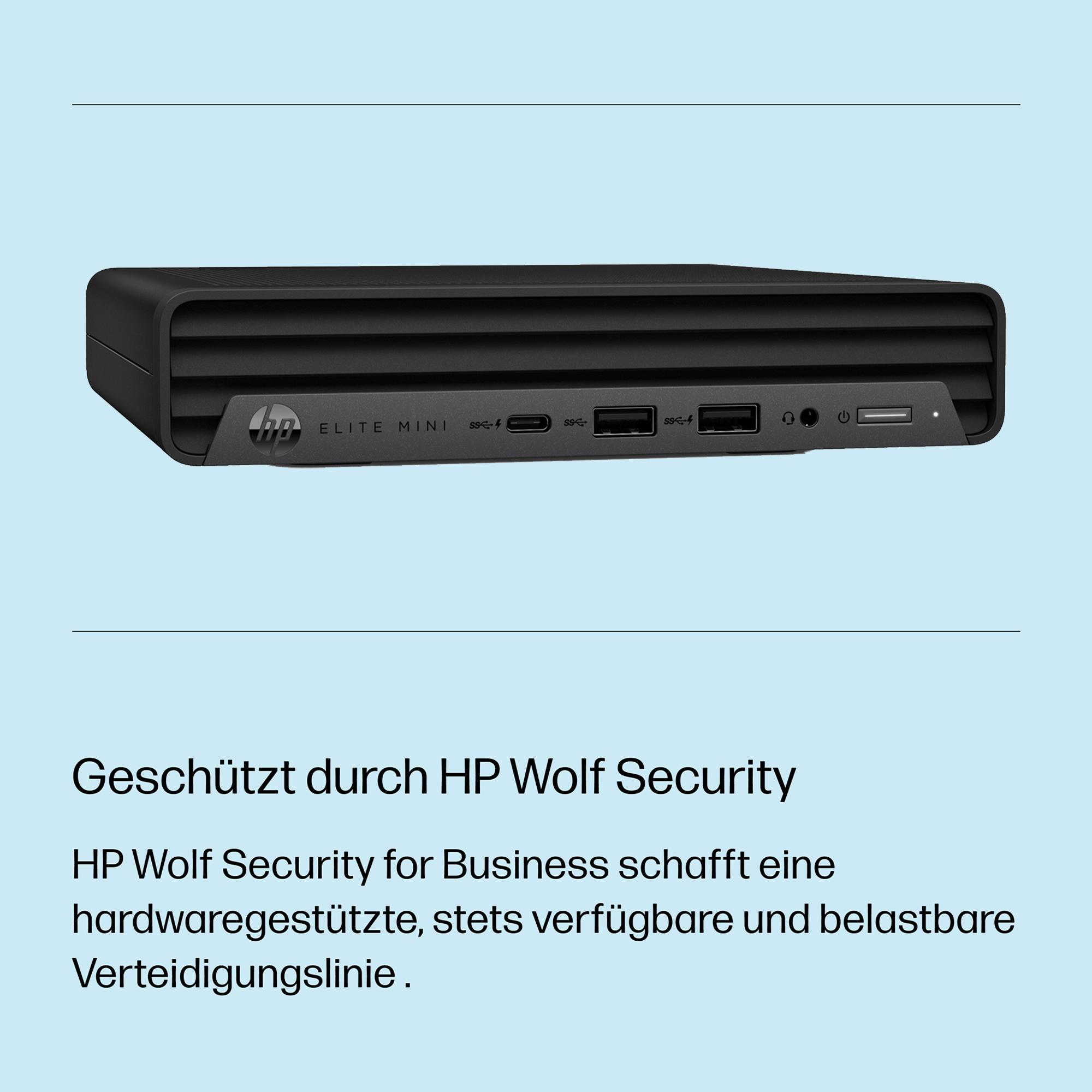 HP Elite Mini 600 G9 Mini PC, i5-12500T, Intel UHD Graphics 770, W11Pro