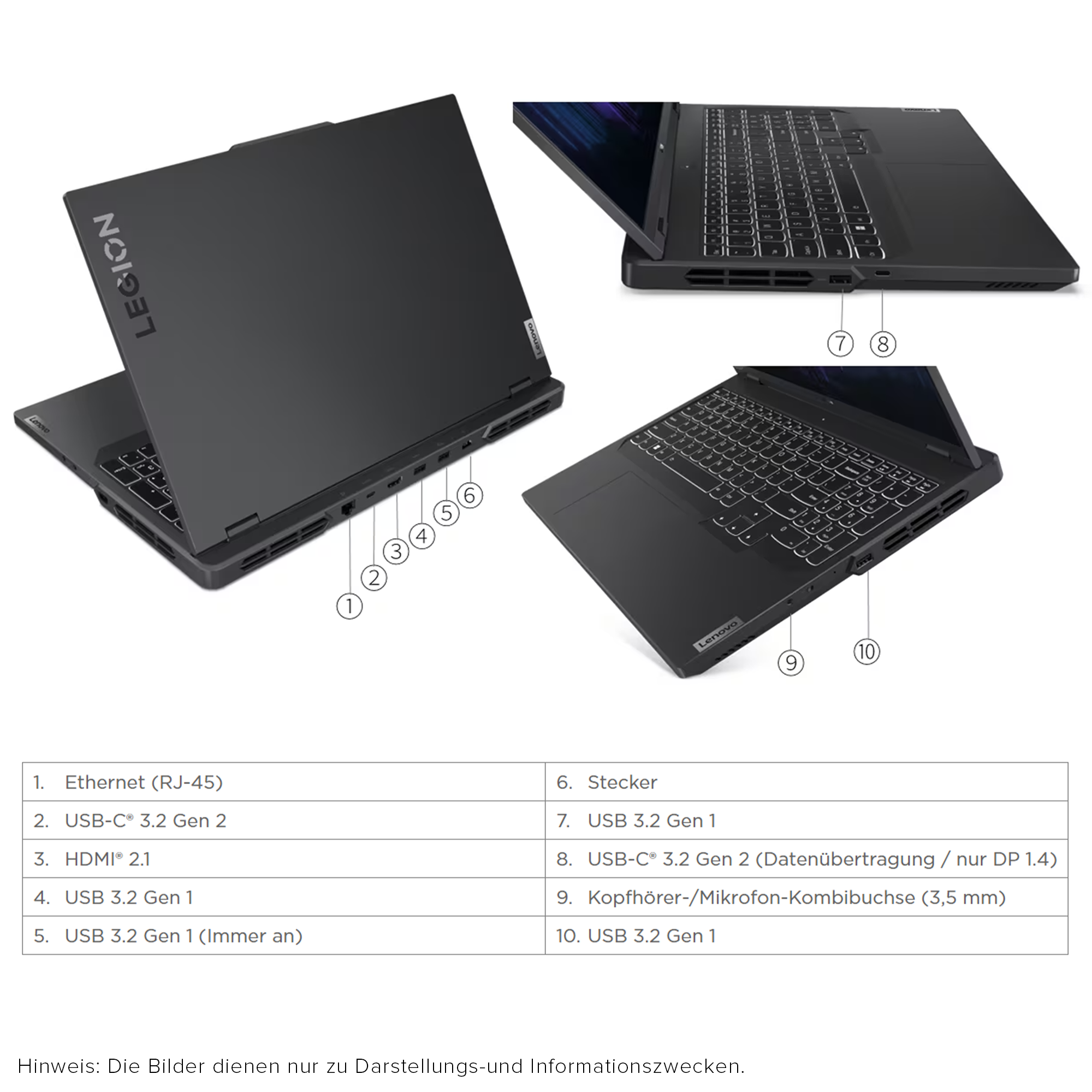 Lenovo Legion Pro 5i Gaming Laptop, 16" WQXGA, i5-13500HX, RTX4050, W11Home