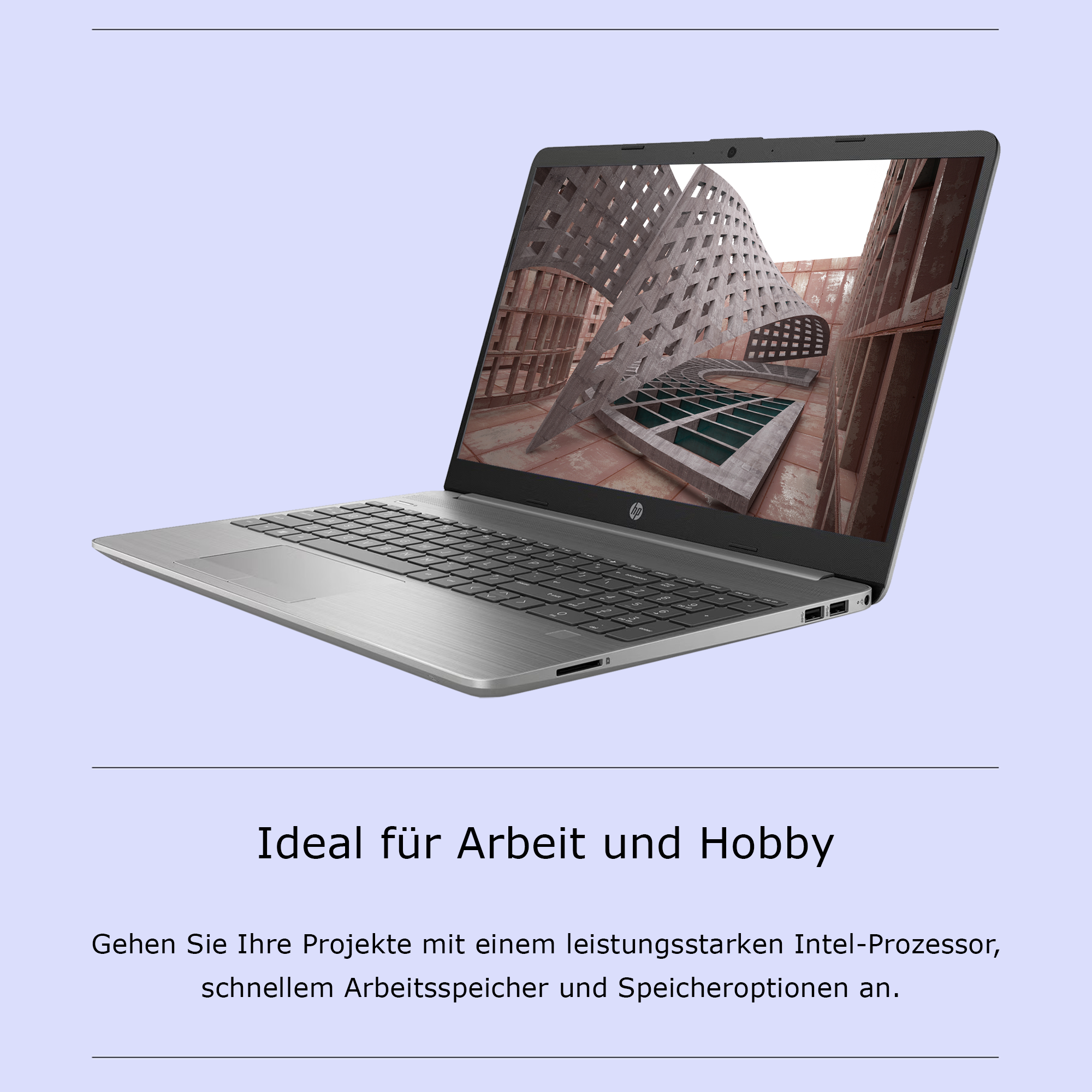 Hp 250 G9 Business Laptop, 15.6" FullHD, i5-1235U, QWERTZ, W11Pro