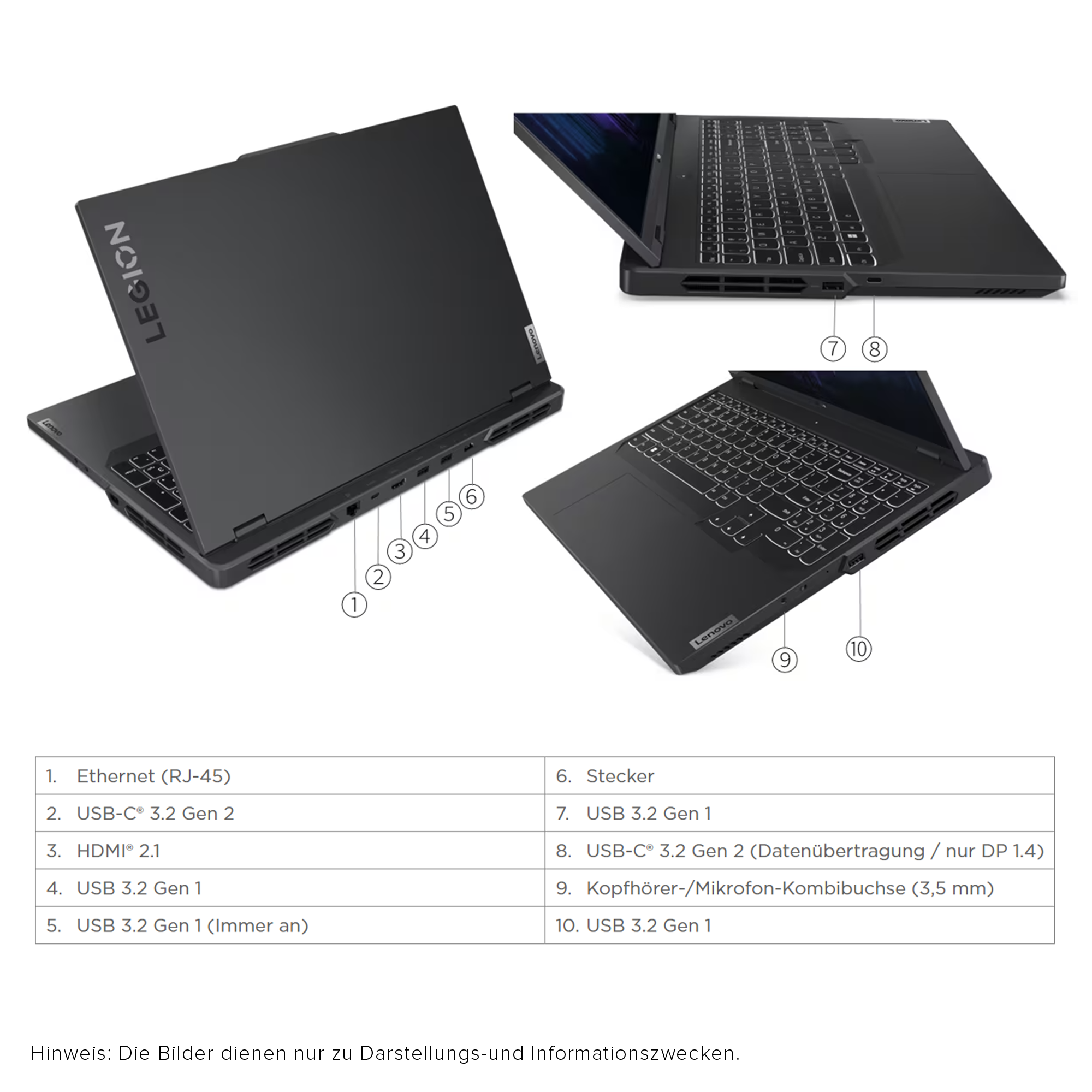 Lenovo Legion Pro 5i Gaming Laptop, 16" WQXGA, i7-13700HX, RTX 4070, W11Home